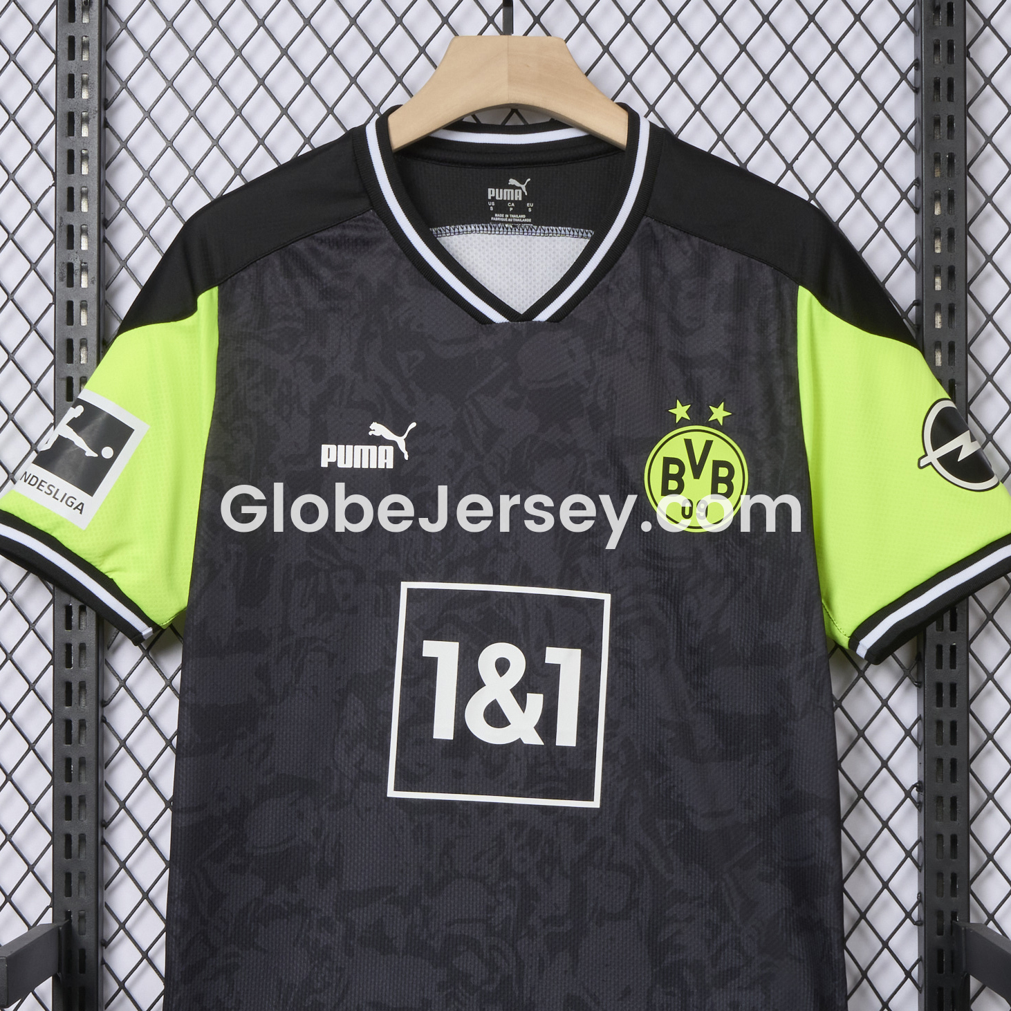 GlobeJersey-Retro Dortmund 2020-21 Black Special Edition Jersey