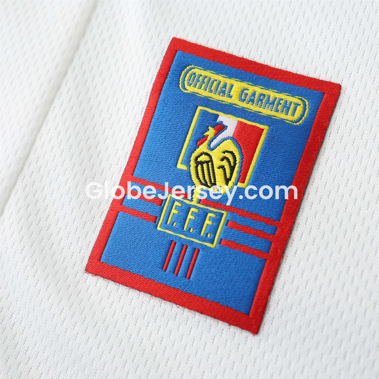 GlobeJersey-Retro France 1998 Away Long Sleeves Jersey (with 1998 World Cup mark on right chest)