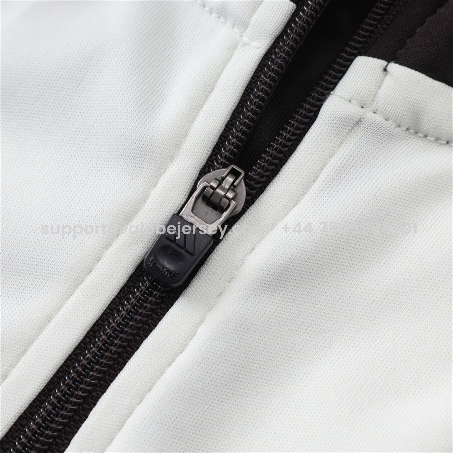 GlobeJersey-Flamengo 2026 Long Sleeve Training Set - White Top & Black Pants