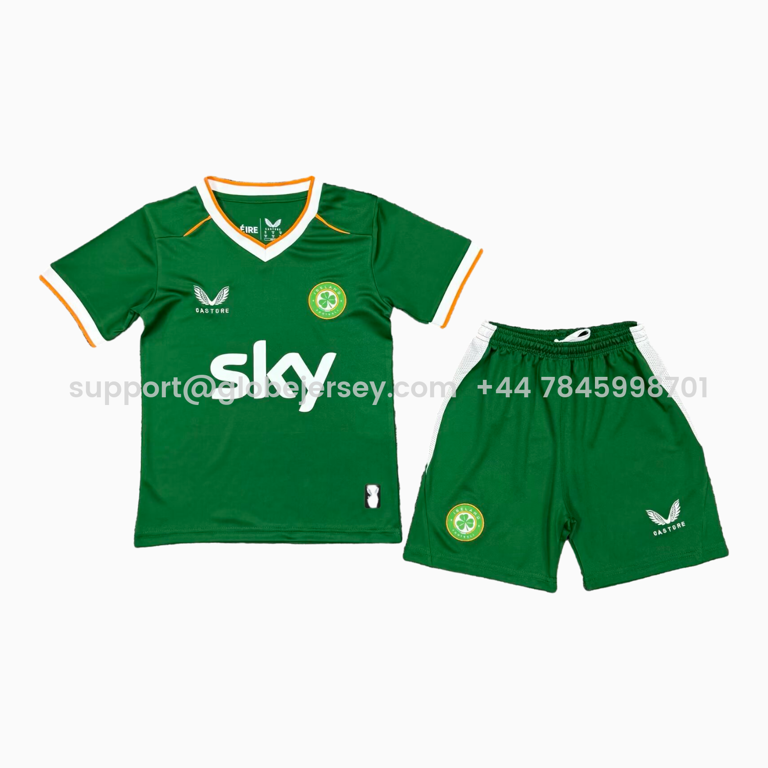 GlobeJersey-Ireland 2026 Home Kids Kit
