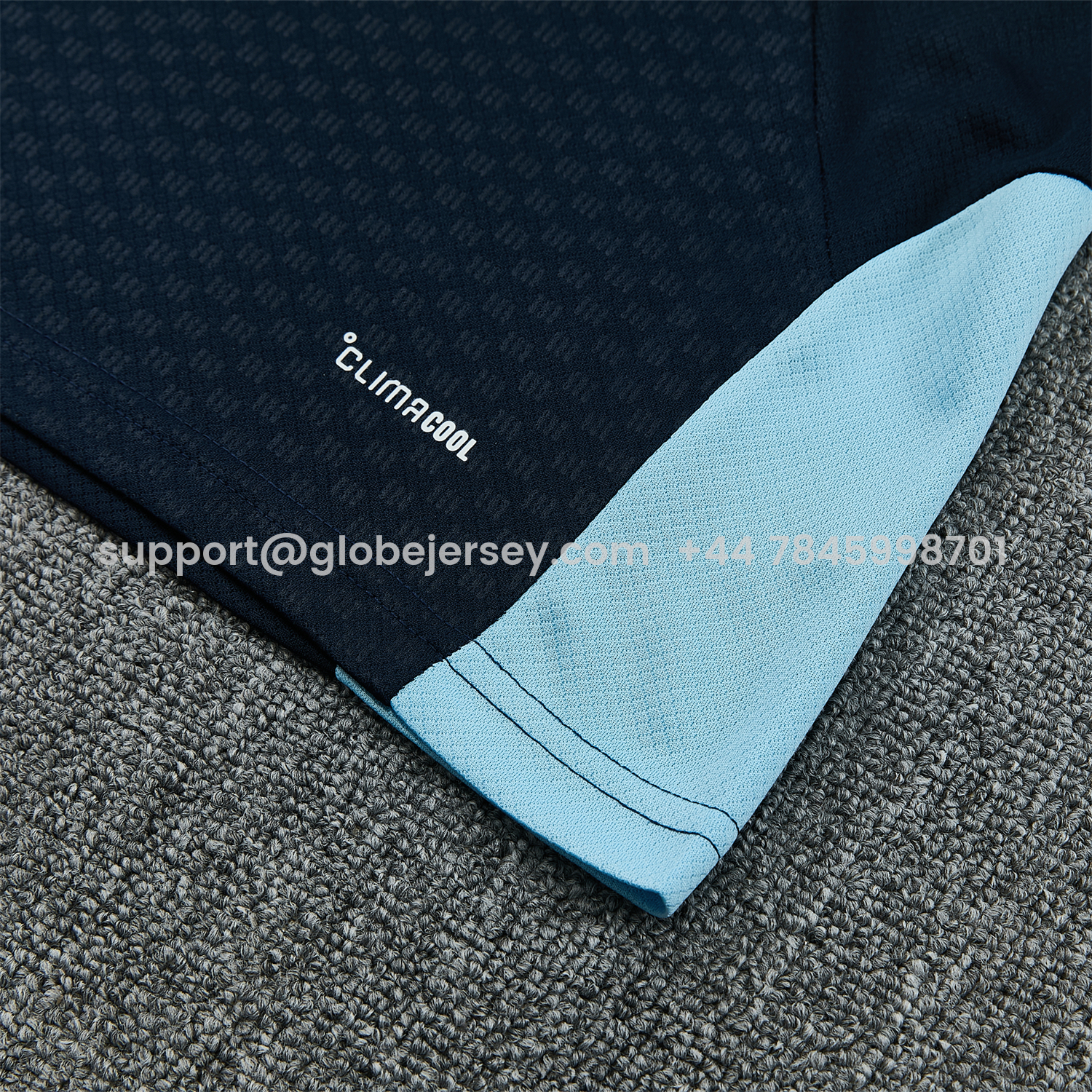 GlobeJersey-Argentina 2026 Vest Training Set - Dark Blue Top & Dark Blue Pants