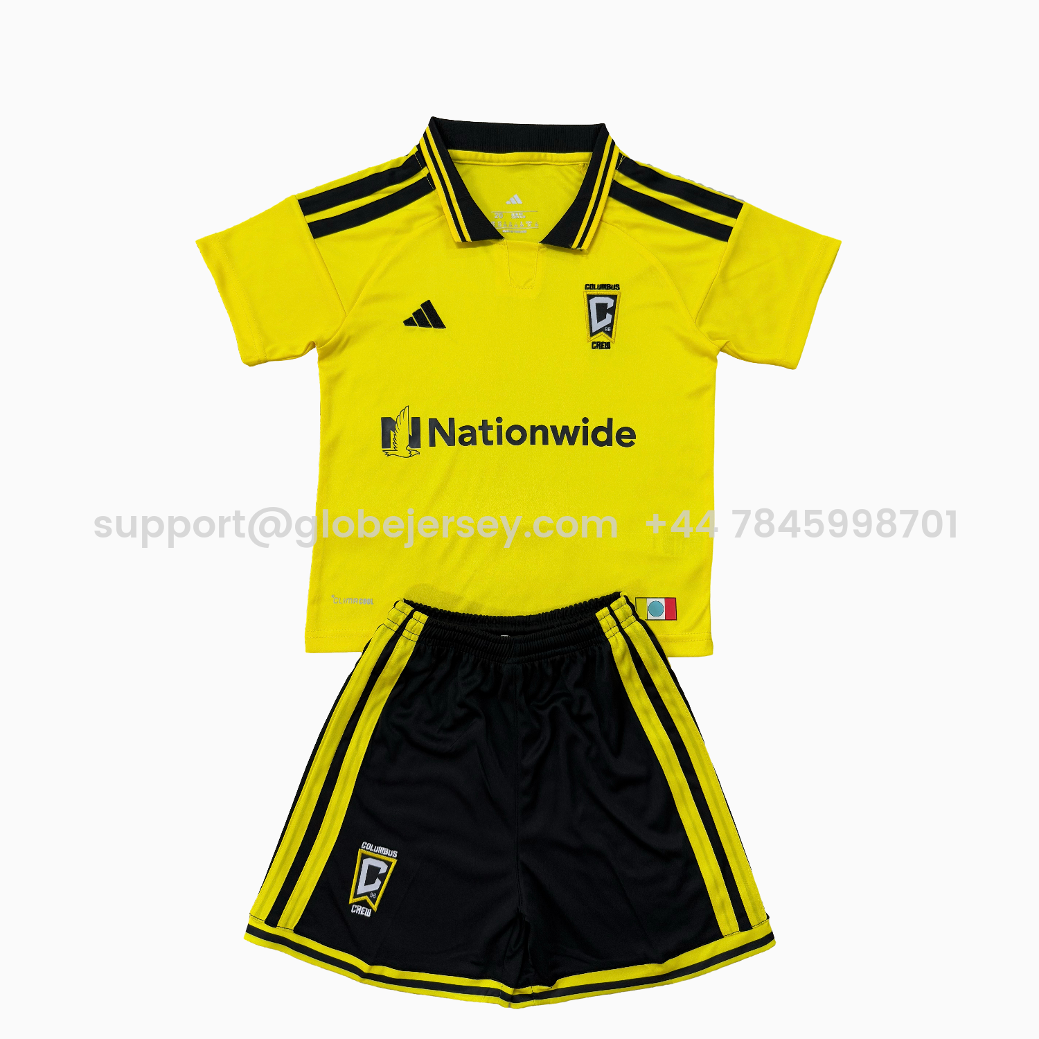 GlobeJersey-Columbus Crew 2026 Home Kids Kit