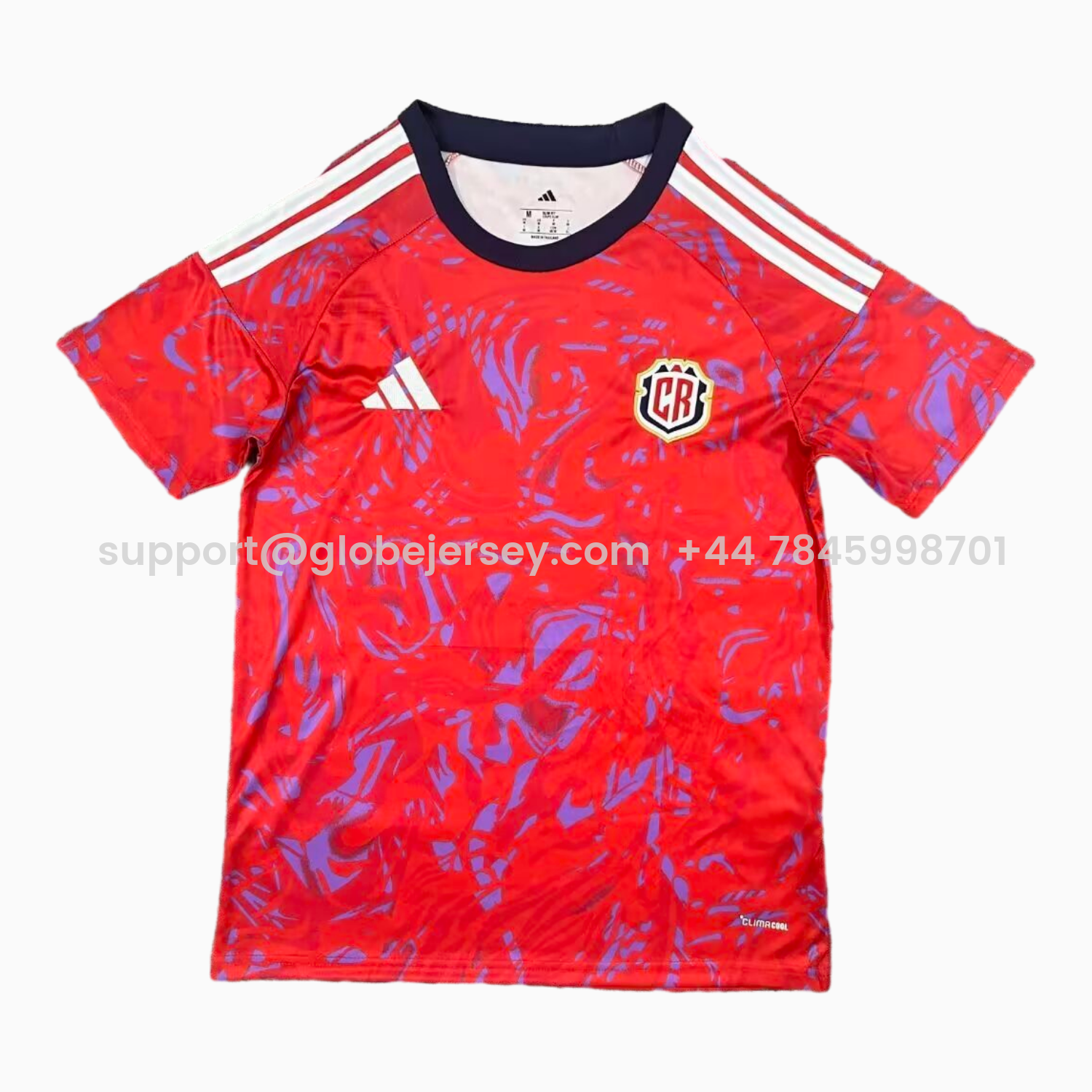 GlobeJersey-Costa Rica 2026 Home Jersey - Fans Version