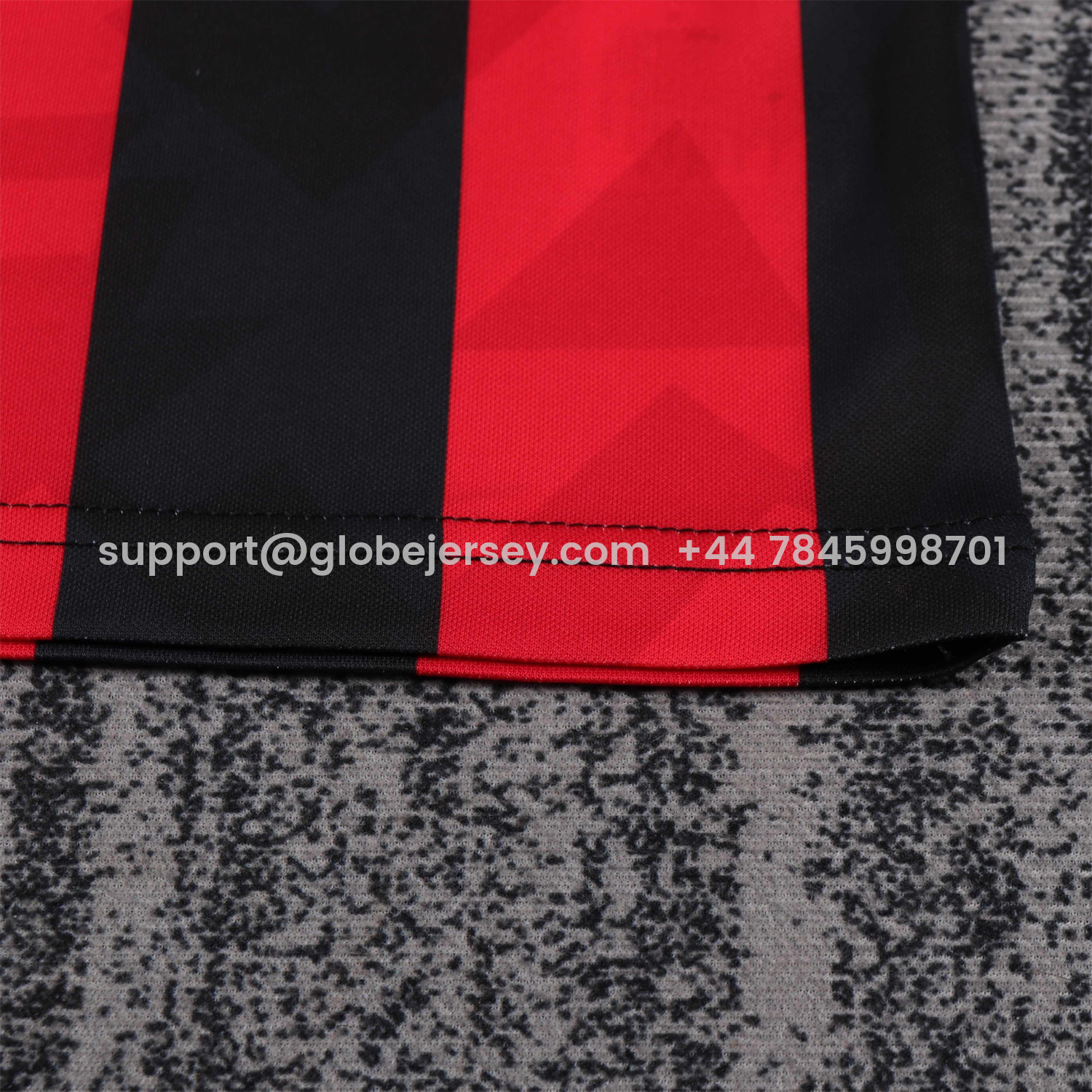 GlobeJersey-Retro AC Milan 1993-94 Home Kids Kit