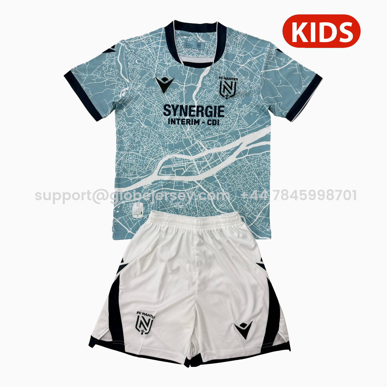 GlobeJersey-Nantes 25-26 Away Kids Kit