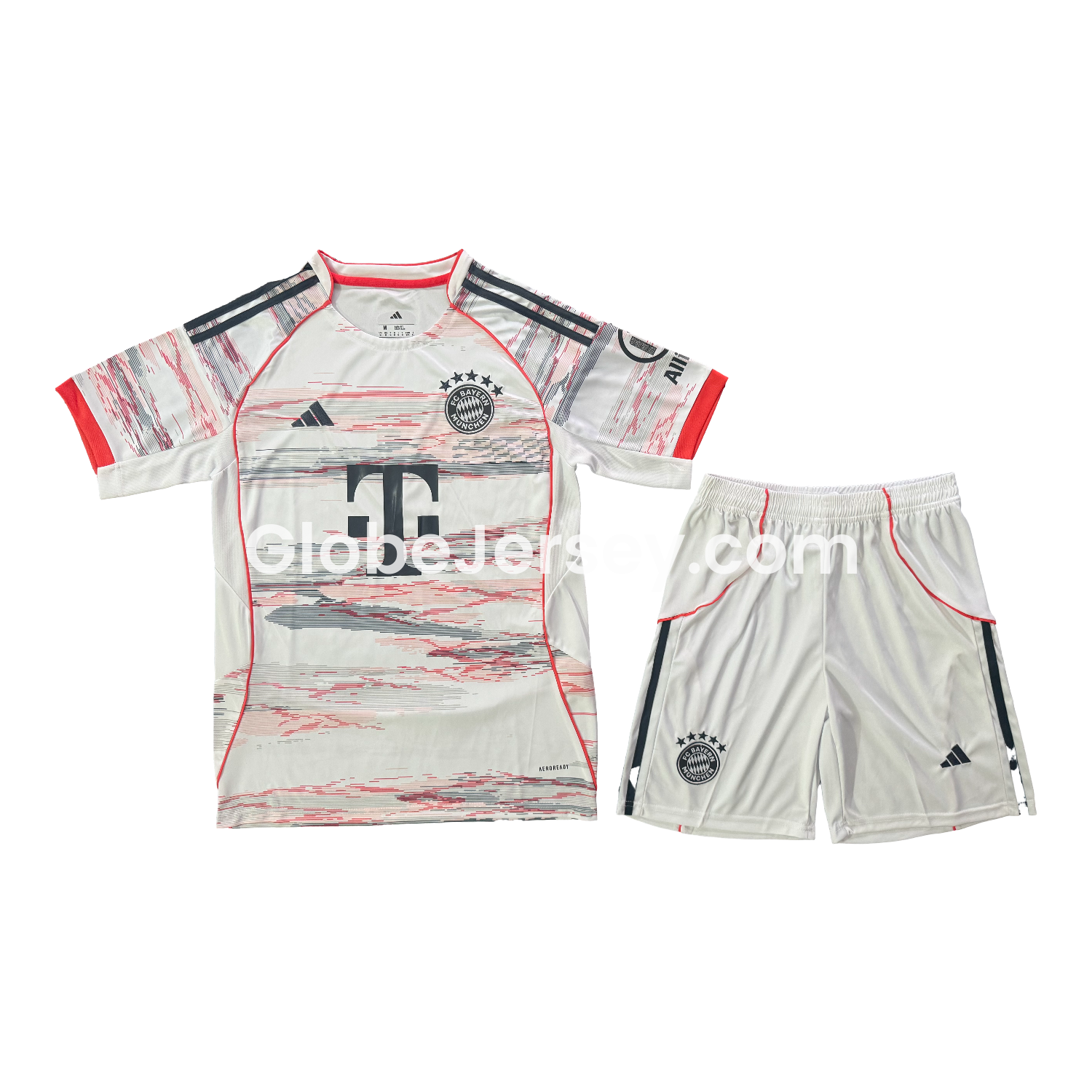 GlobeJersey-Bayern Munich 25-26 Away Men's Adult Jersey Set - Fans Version