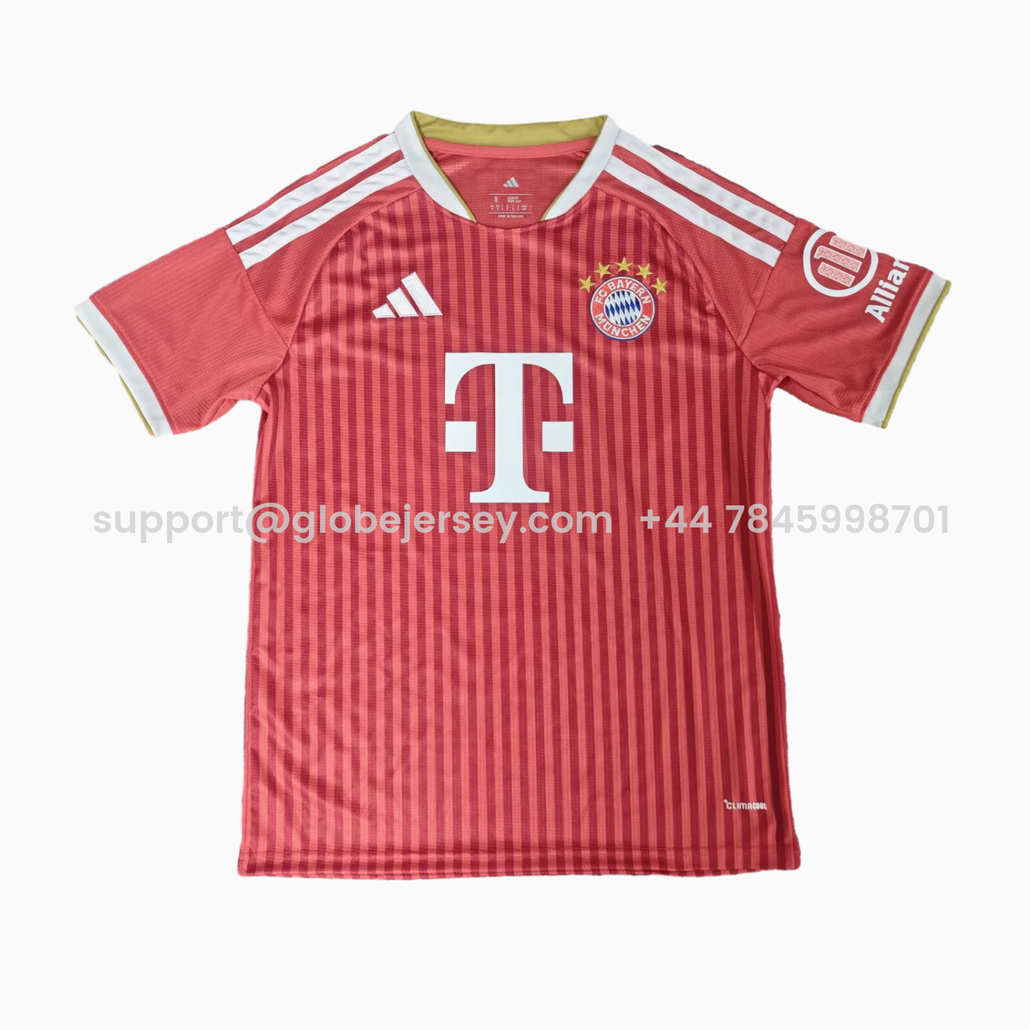 GlobeJersey-Bayern Munich 26-27 Home Red Jersey - Fans Version