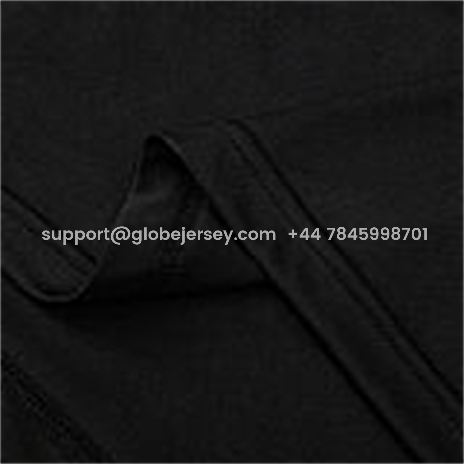 GlobeJersey-INT M.A.M 25-26 Short-Sleeve Training Set - Light Grey Stripes Black Top & Black Shorts