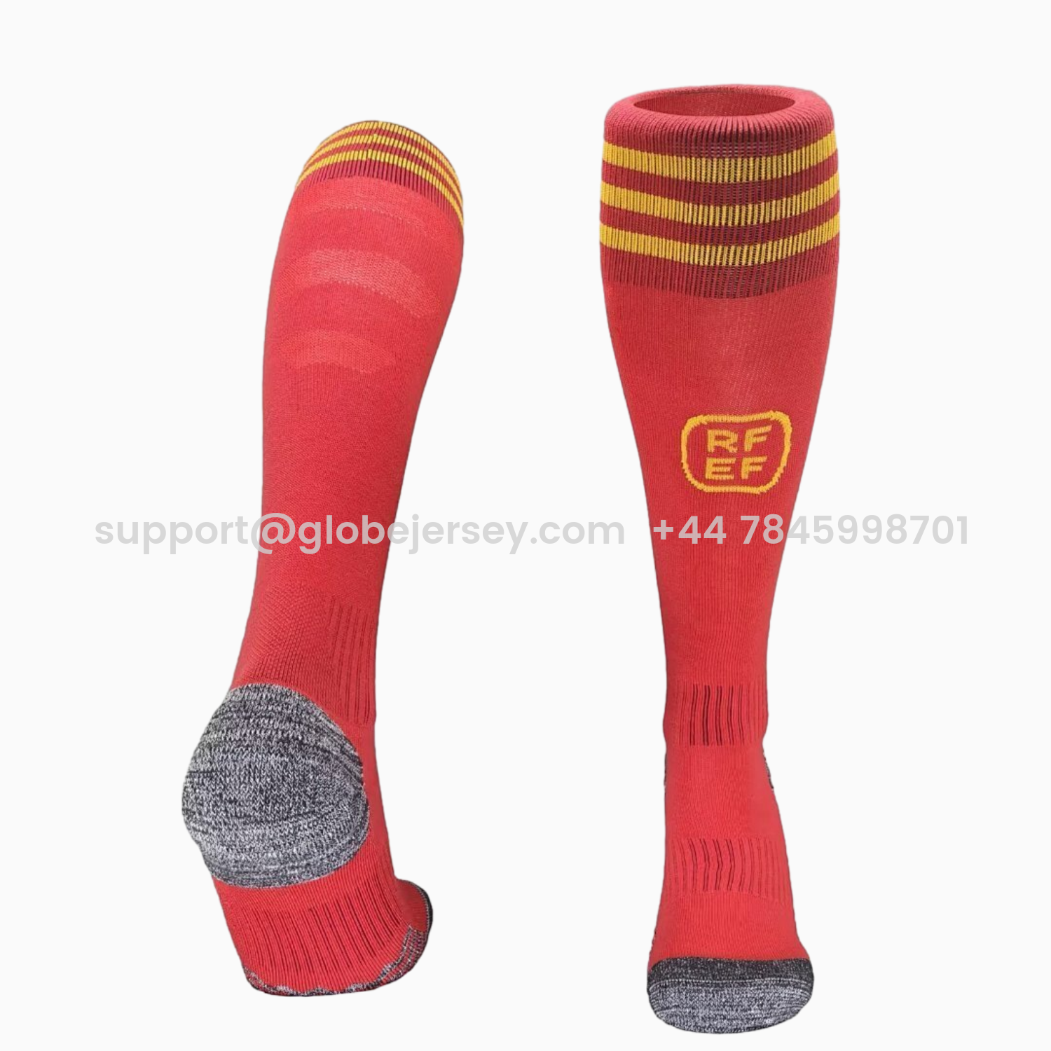GlobeJersey-Spain 2026 Away Socks - Red