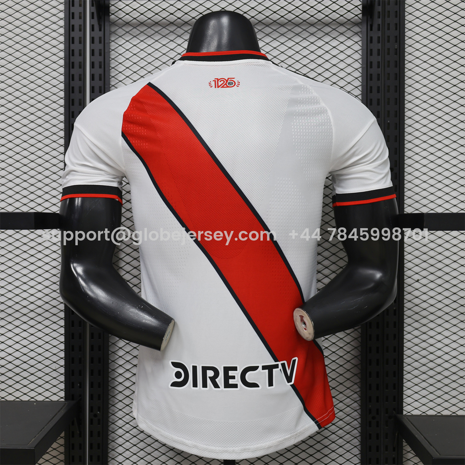GlobeJersey-River Plate 26-27 Home Jersey - Player Version