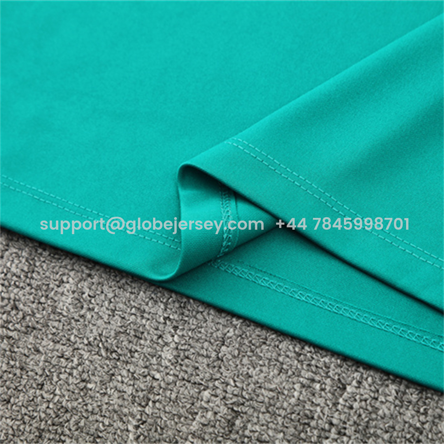 GlobeJersey-Liver.pool 25-26 Long Sleeve Training Set - Green Top & Black Pants