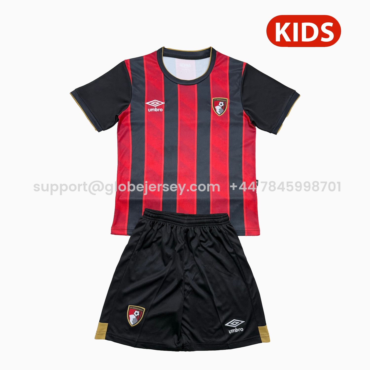 GlobeJersey-Nice 25-26 Home Kids Kit