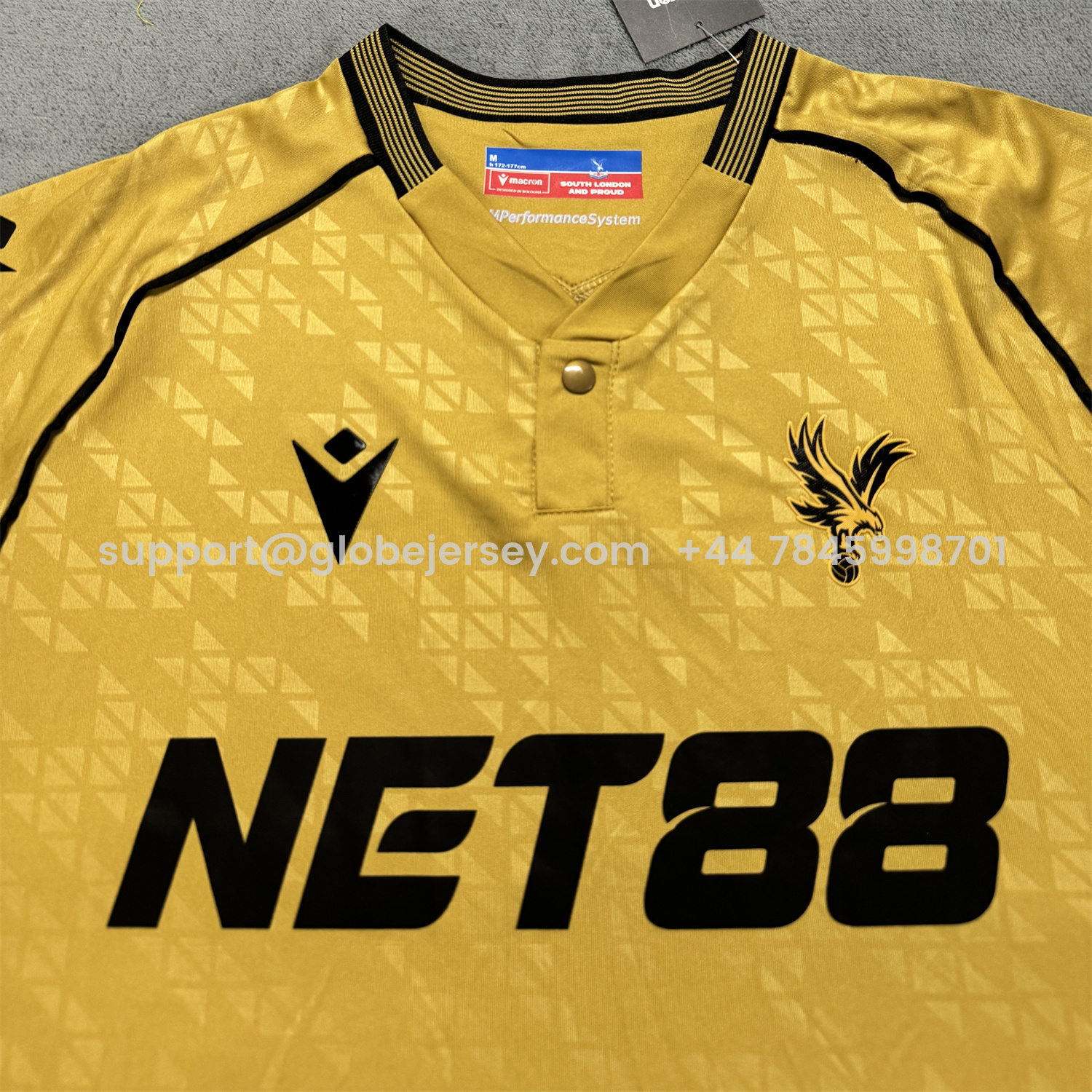 GlobeJersey-Crystal Palace 25-26 Third Jersey - Fans Version