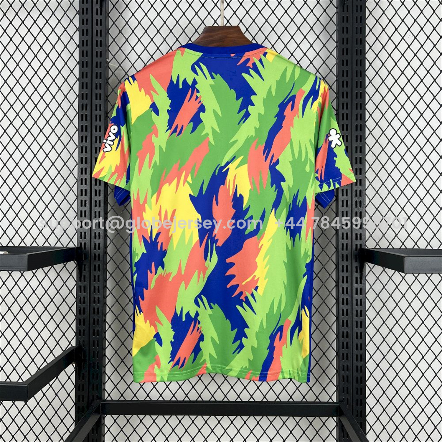 GlobeJersey-Brazil 25-26 Green Training Jersey - Fans Version