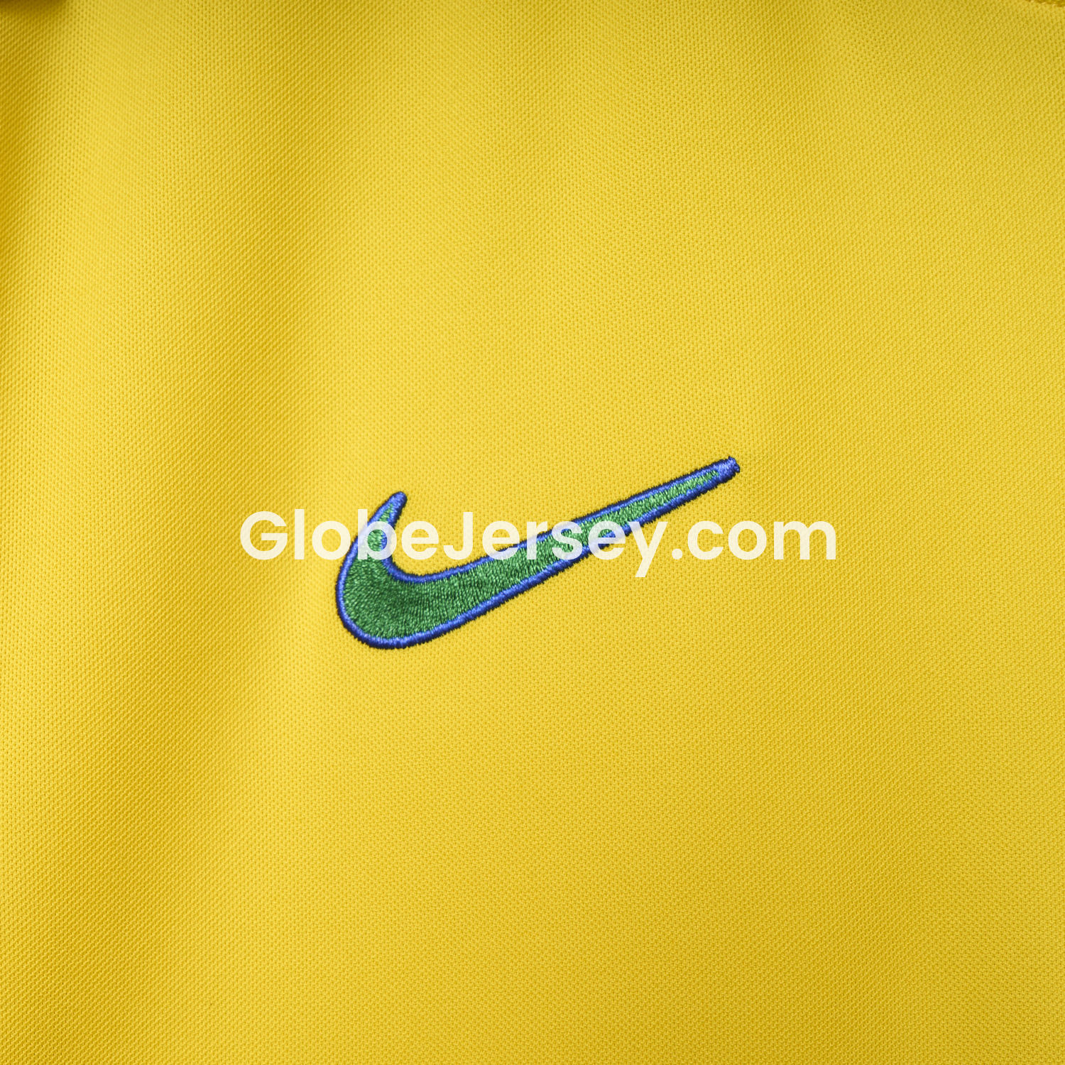 GlobeJersey-Retro Brazil 1998 Home Jersey
