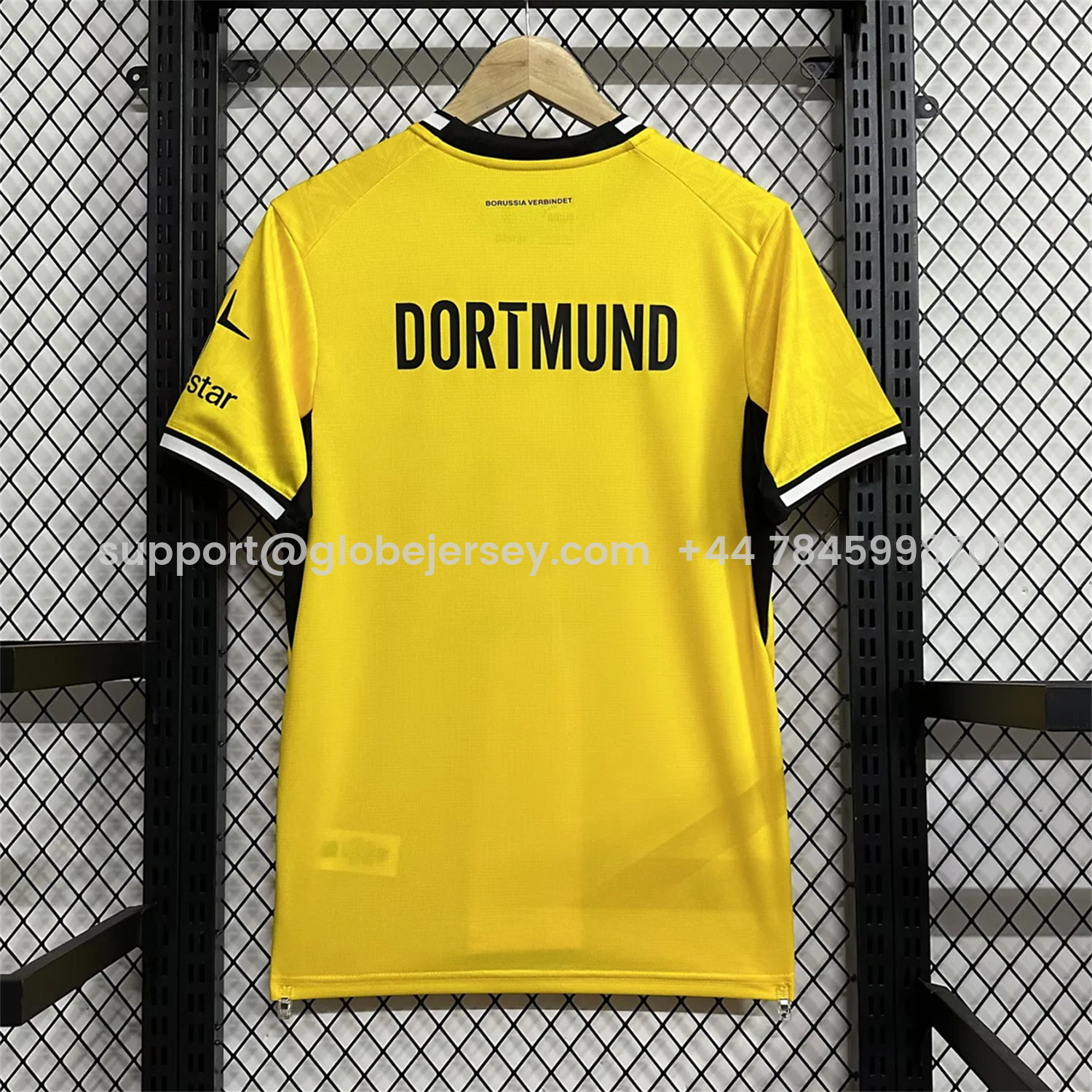 GlobeJersey-Dortmund 26-27 Home Jersey - Fans Version