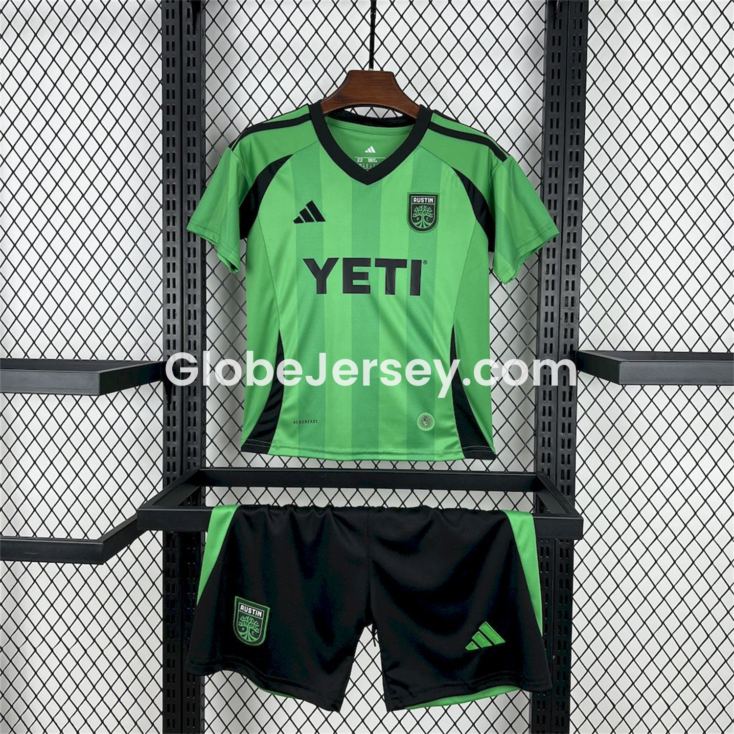 GlobeJersey-Austin 25-26 Home Kids Kit