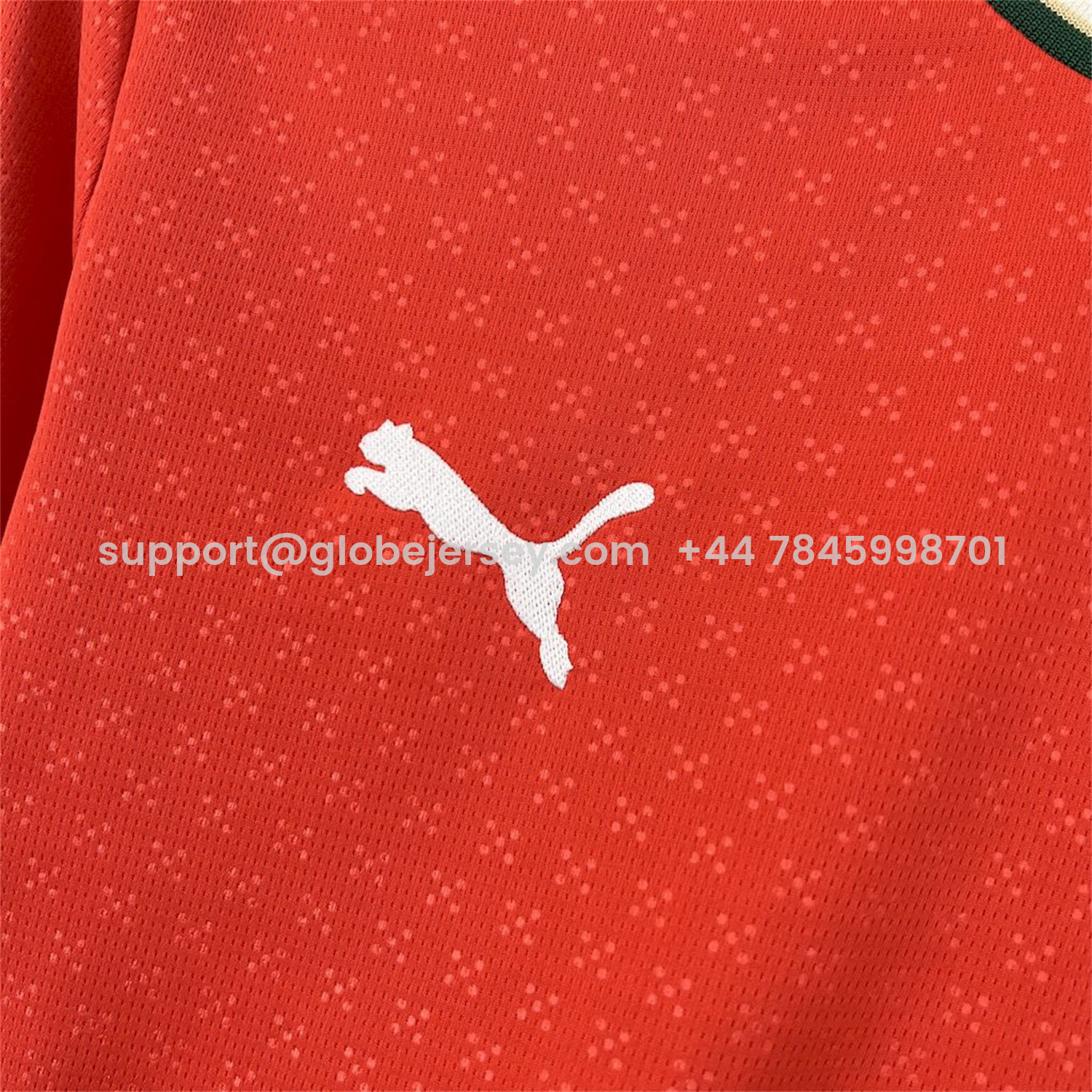 GlobeJersey-Portugal 2025-26 Home Long Sleeve Jersey - Fans Version