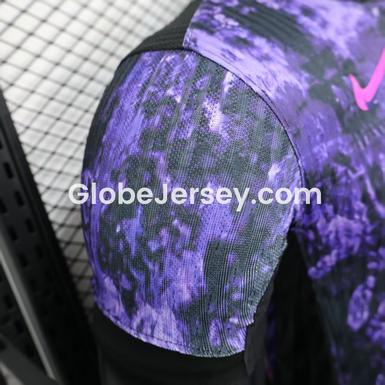 GlobeJersey-Barcelona 25-26 Purple Rock Pattern Jersey - Player Version