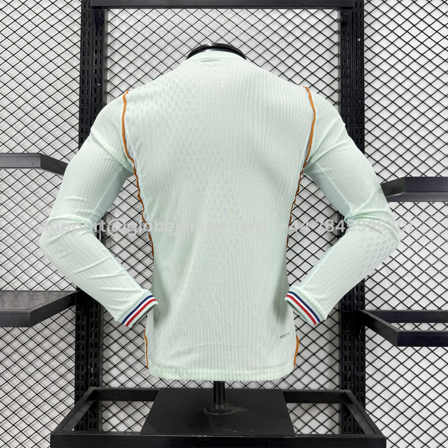 GlobeJersey-France 2026 Away Long Sleeves Jersey - Player Version