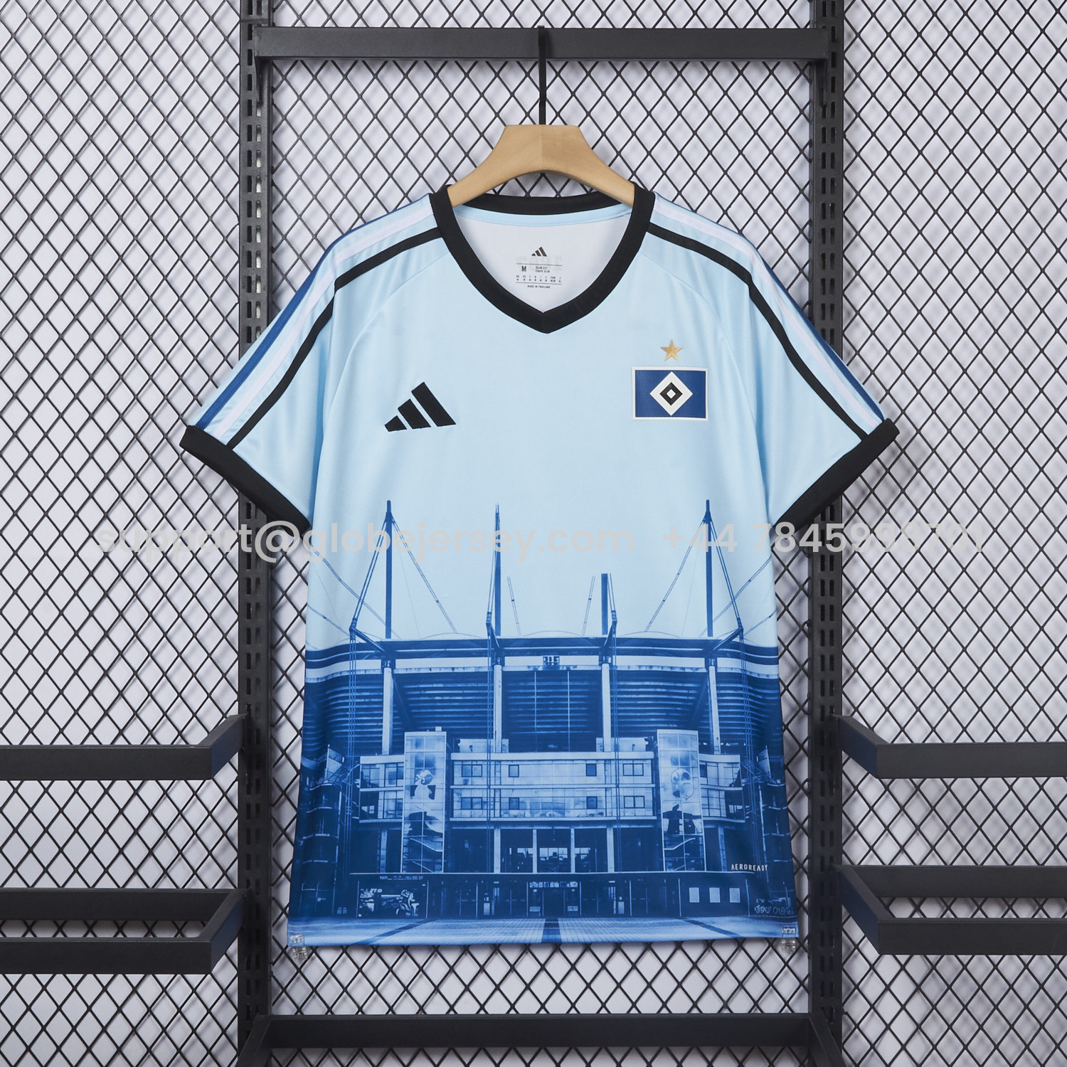 GlobeJersey-Hamburger SV 25-26 Commemorative Edition Jersey - Fans Version