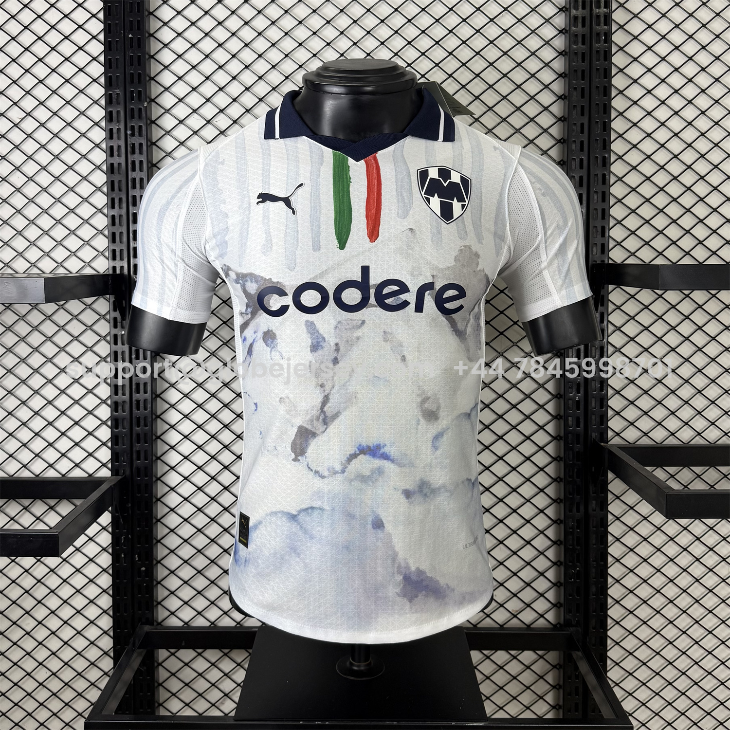 GlobeJersey-Rayados Monterrey 25-26 Club World Cup Away White Jersey - Player Version