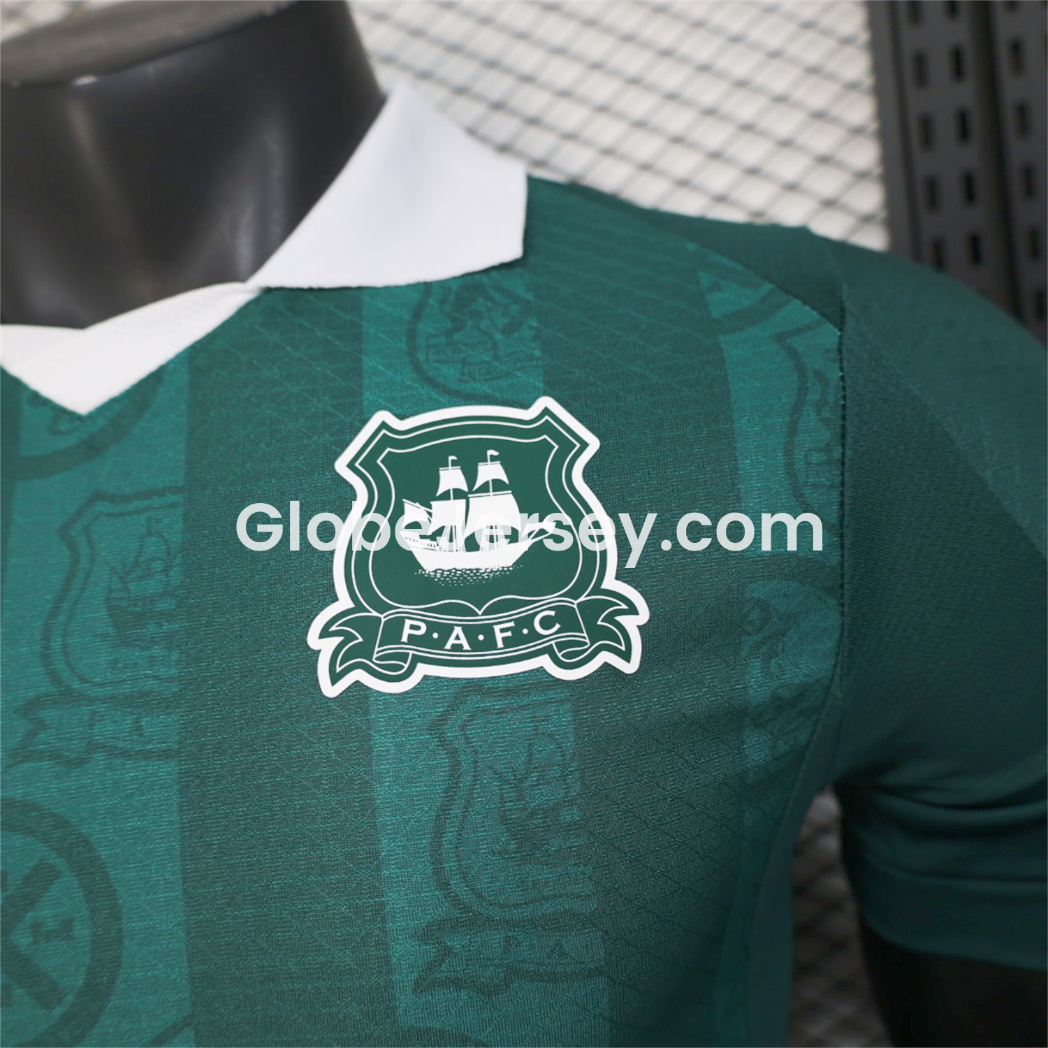 GlobeJersey-Plymouth Argyle 25-26 Home Unsponsored Jersey - Player Version