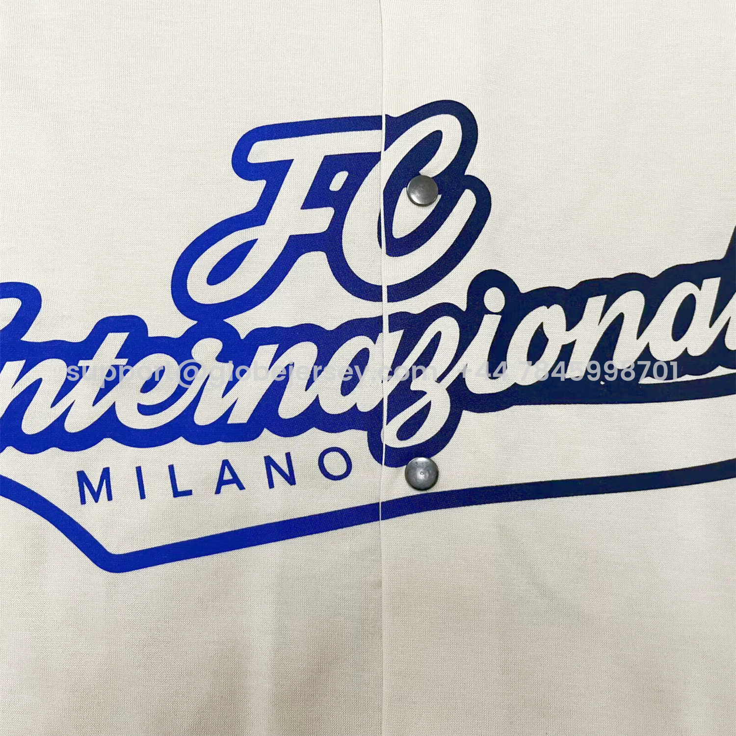 GlobeJersey-Inter Milan 25-26 White Baseball Jersey
