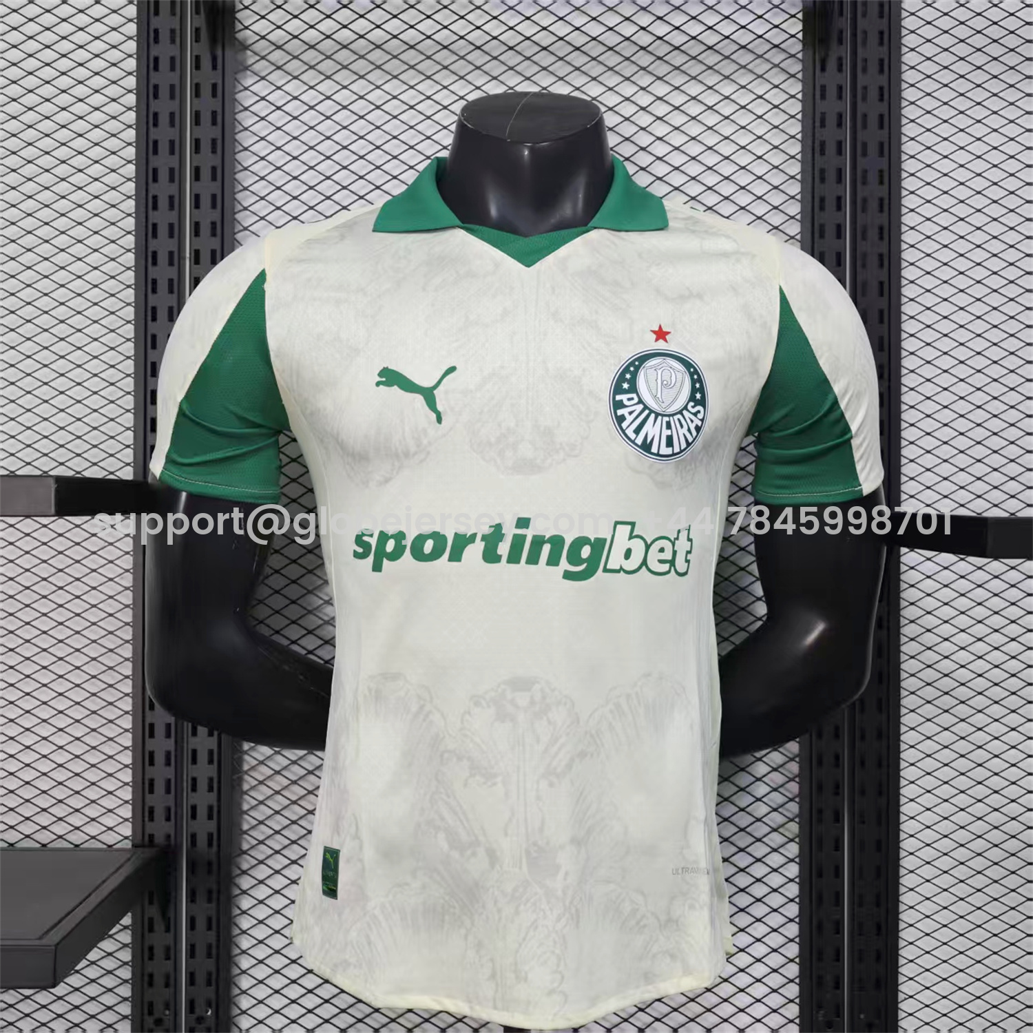 GlobeJersey-Palmeiras 25-26 Club World Cup Away Jersey - Player Version
