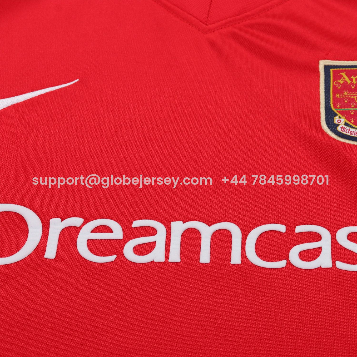 GlobeJersey-Retro Arsenal 2001-02 Home Kids Kit