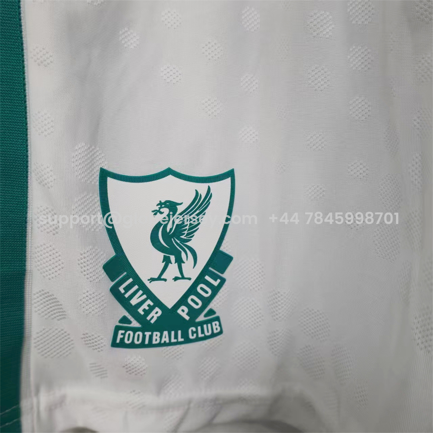 GlobeJersey-Liver.pool 25-26 Third White Shorts - Player Version