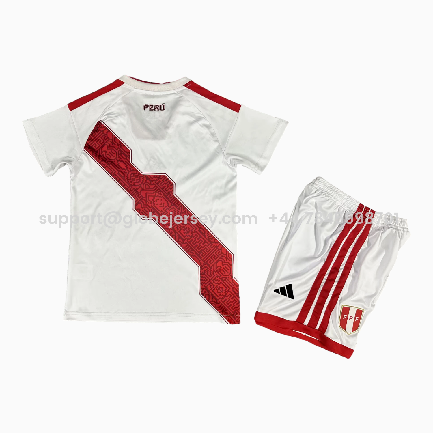 GlobeJersey-Peru 2026 Home Kids Kit