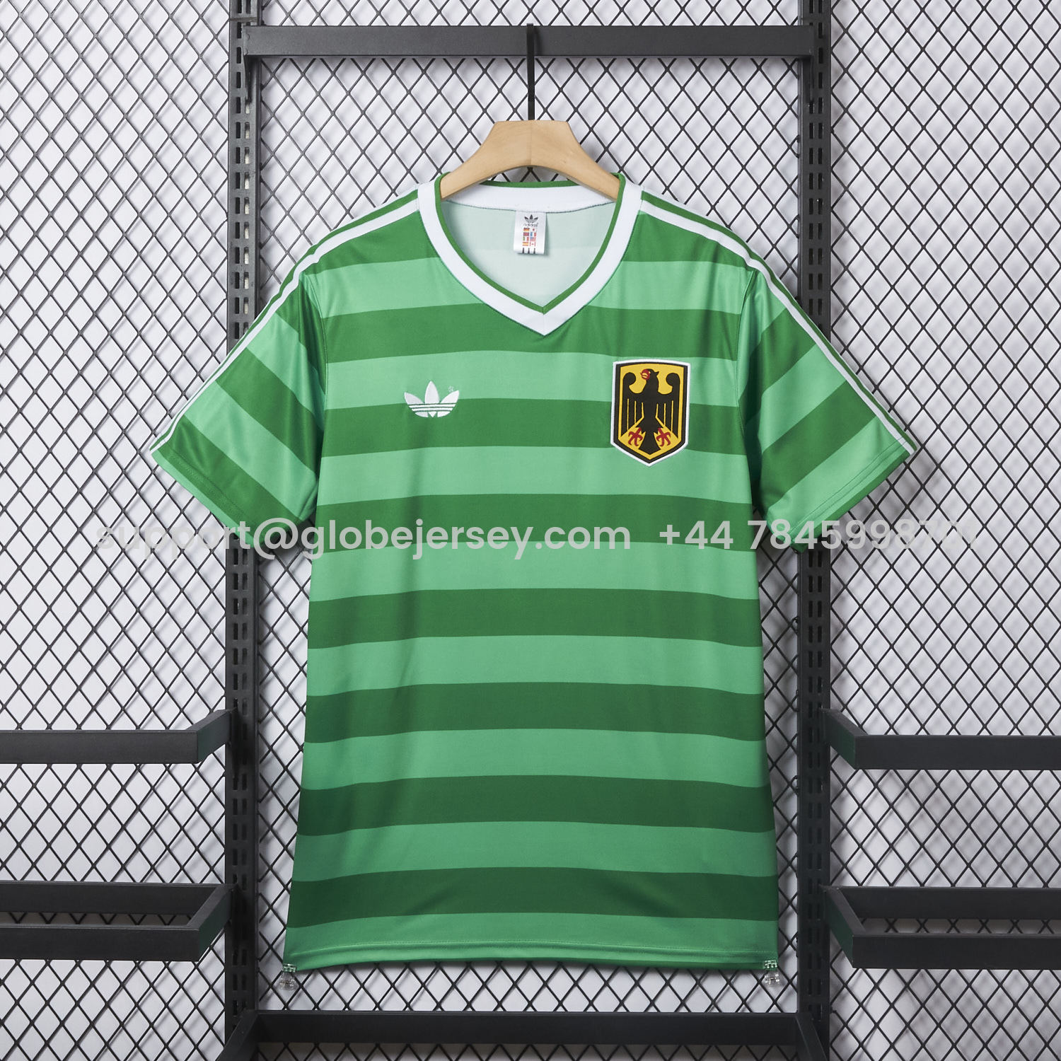 GlobeJersey-Retro Germany 1984 Away Jersey
