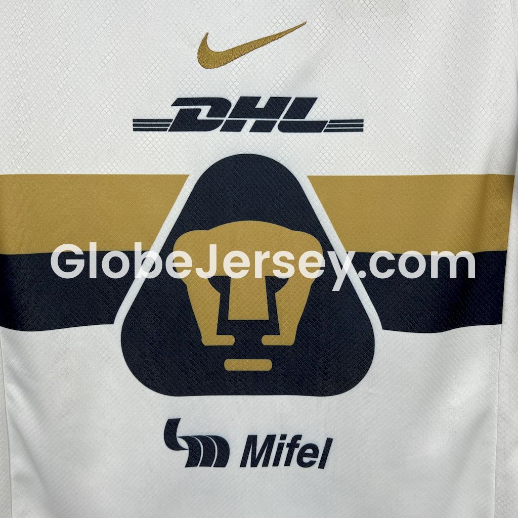 GlobeJersey-Pumas UNAM 25-26 Home Kids Kit