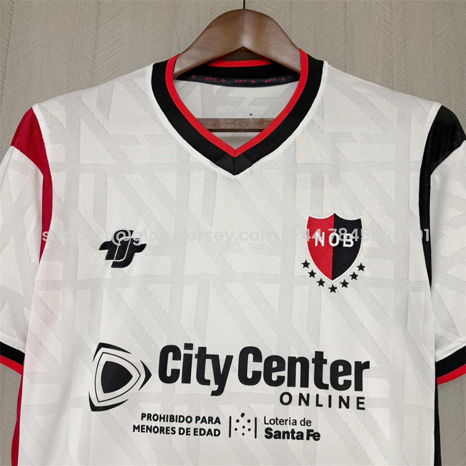 GlobeJersey-Newell's Old Boys 26-27 Away Jersey - Fans Version