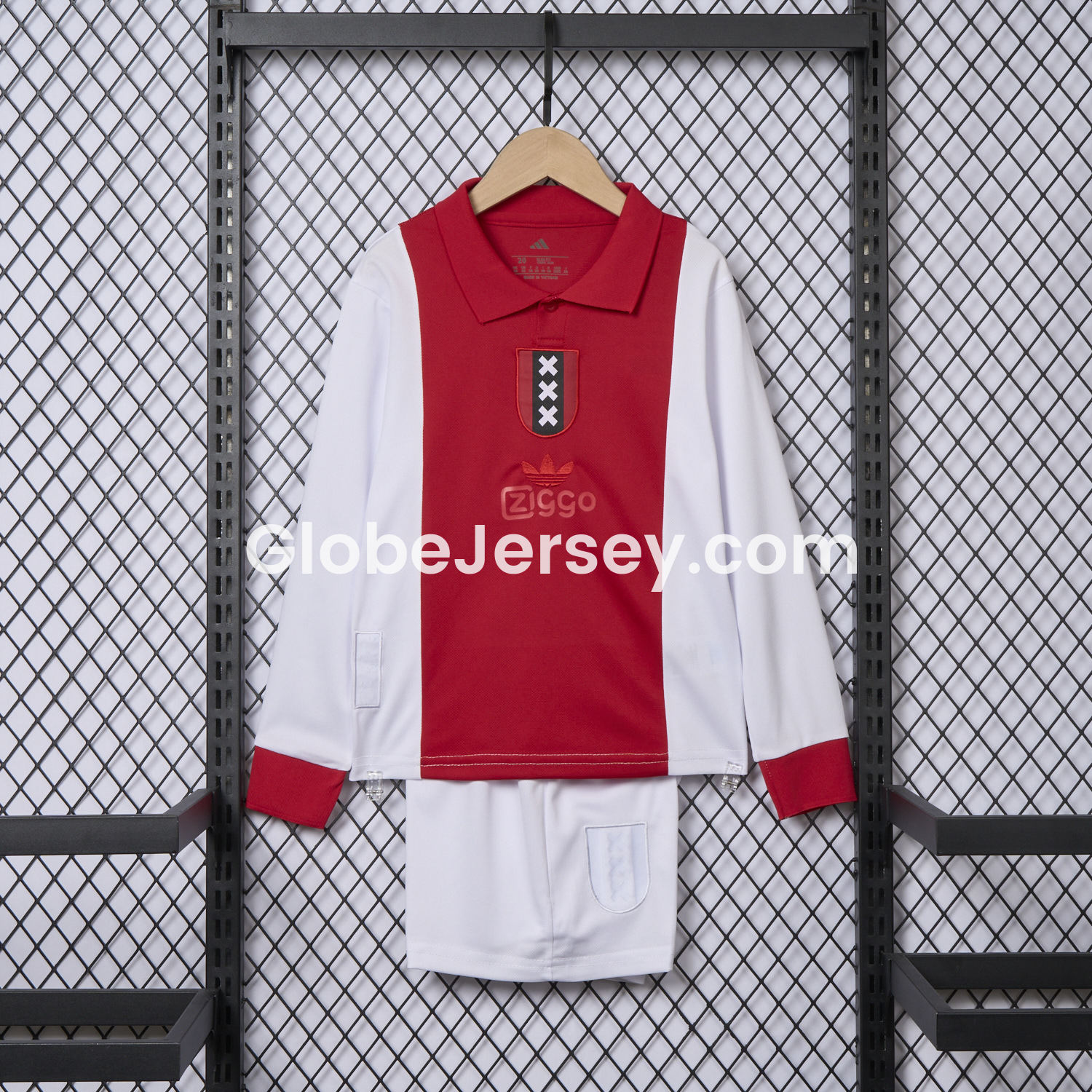 GlobeJersey-Ajax 2025 125-Year Anniversary Long Sleeve Kids Kit