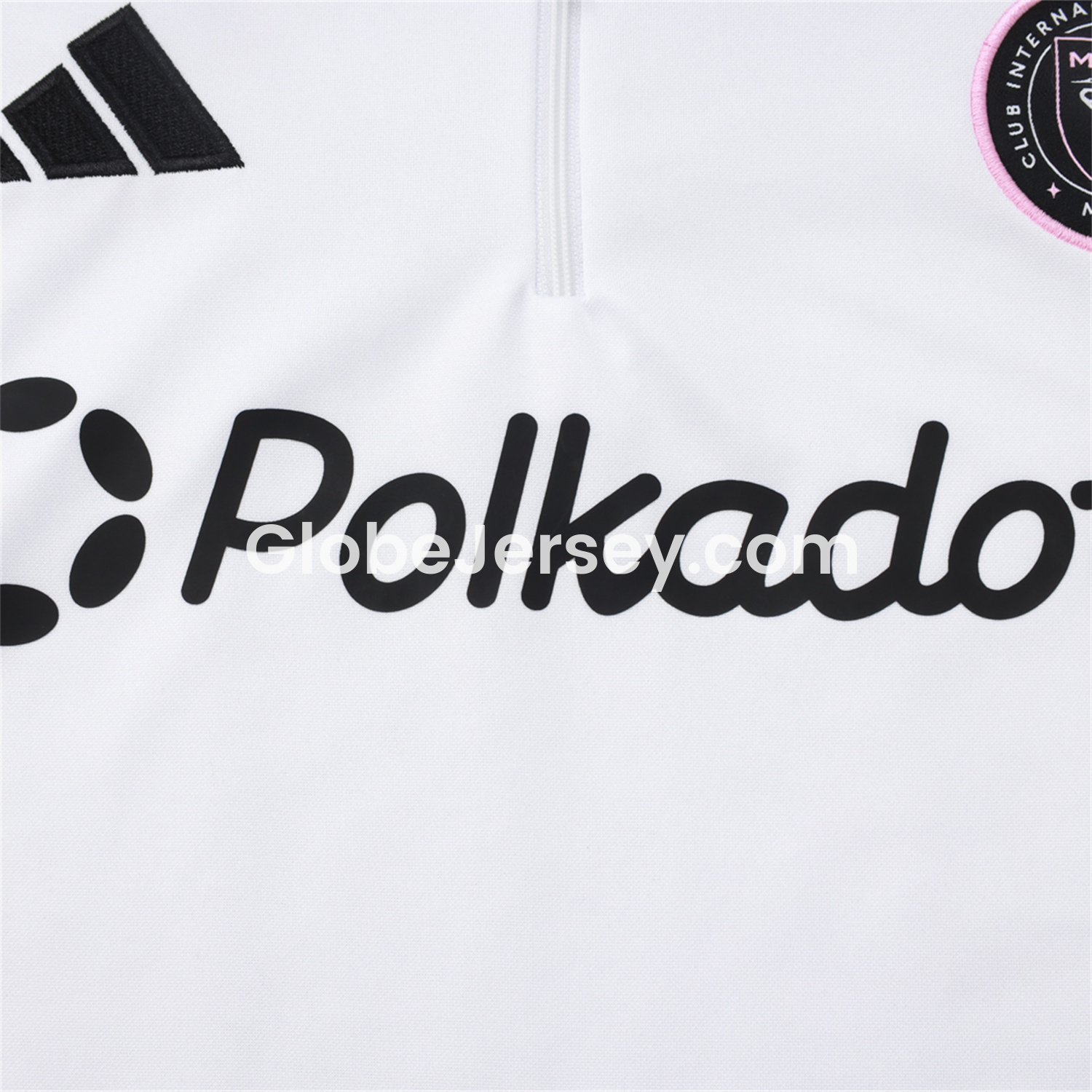 GlobeJersey-INT M.A.M 25-26 Long Sleeves Training Set - White Top & Black Pants