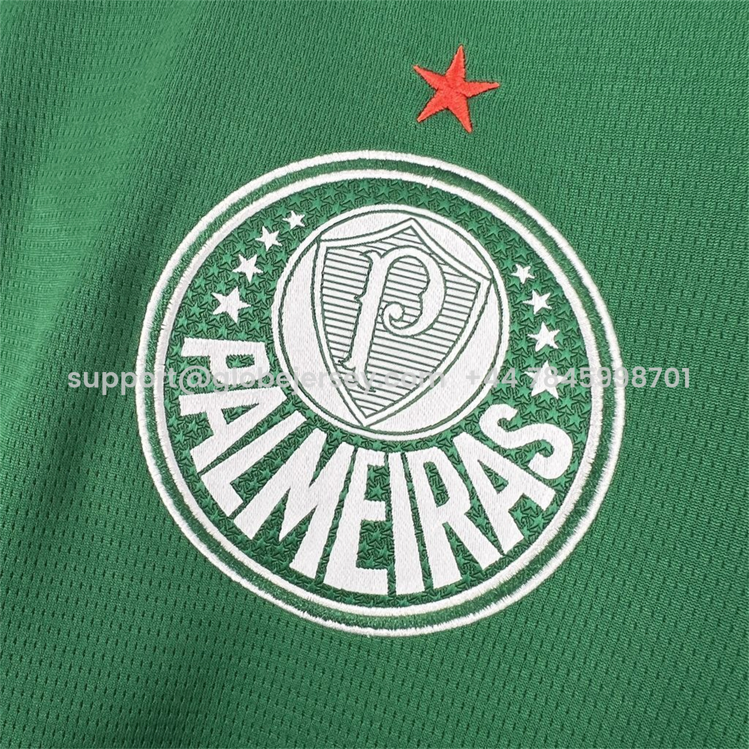 GlobeJersey-Palmeiras 26-27 Home Jersey With All Sponsors - Fans Version