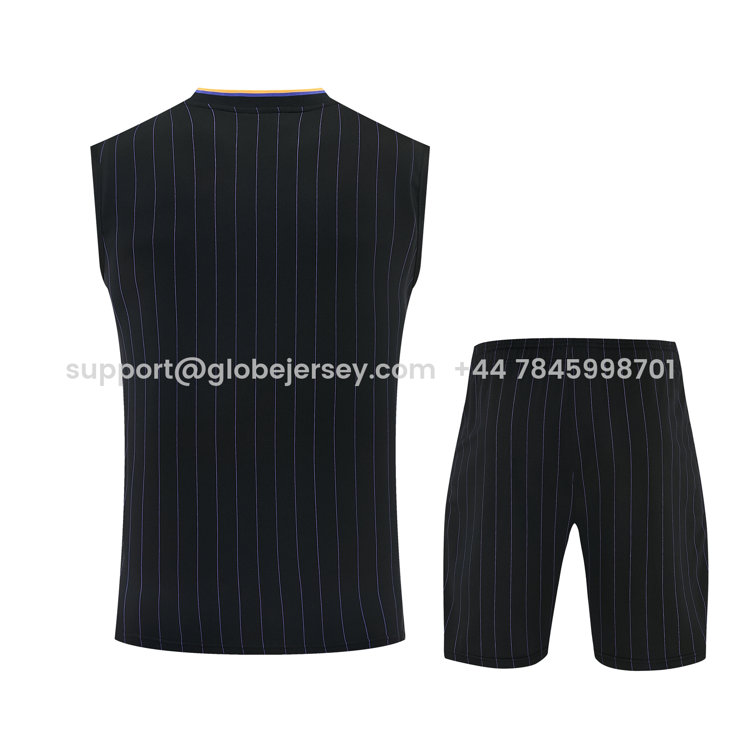 GlobeJersey-Manchester United 25-26 Retro Style Vest Training Set - Colors Top & Colors Pants