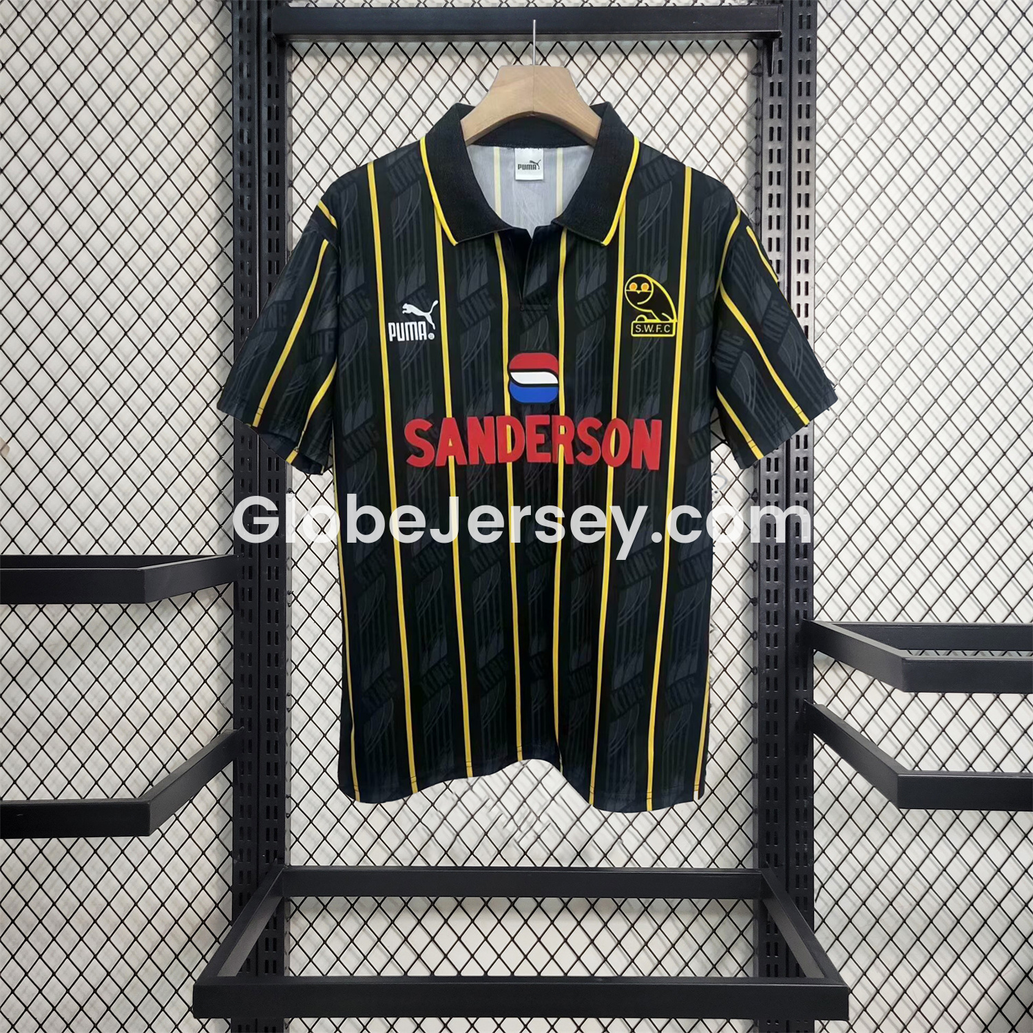 GlobeJersey-Retro Sheffield Wednesday 1993-94 Away Jersey