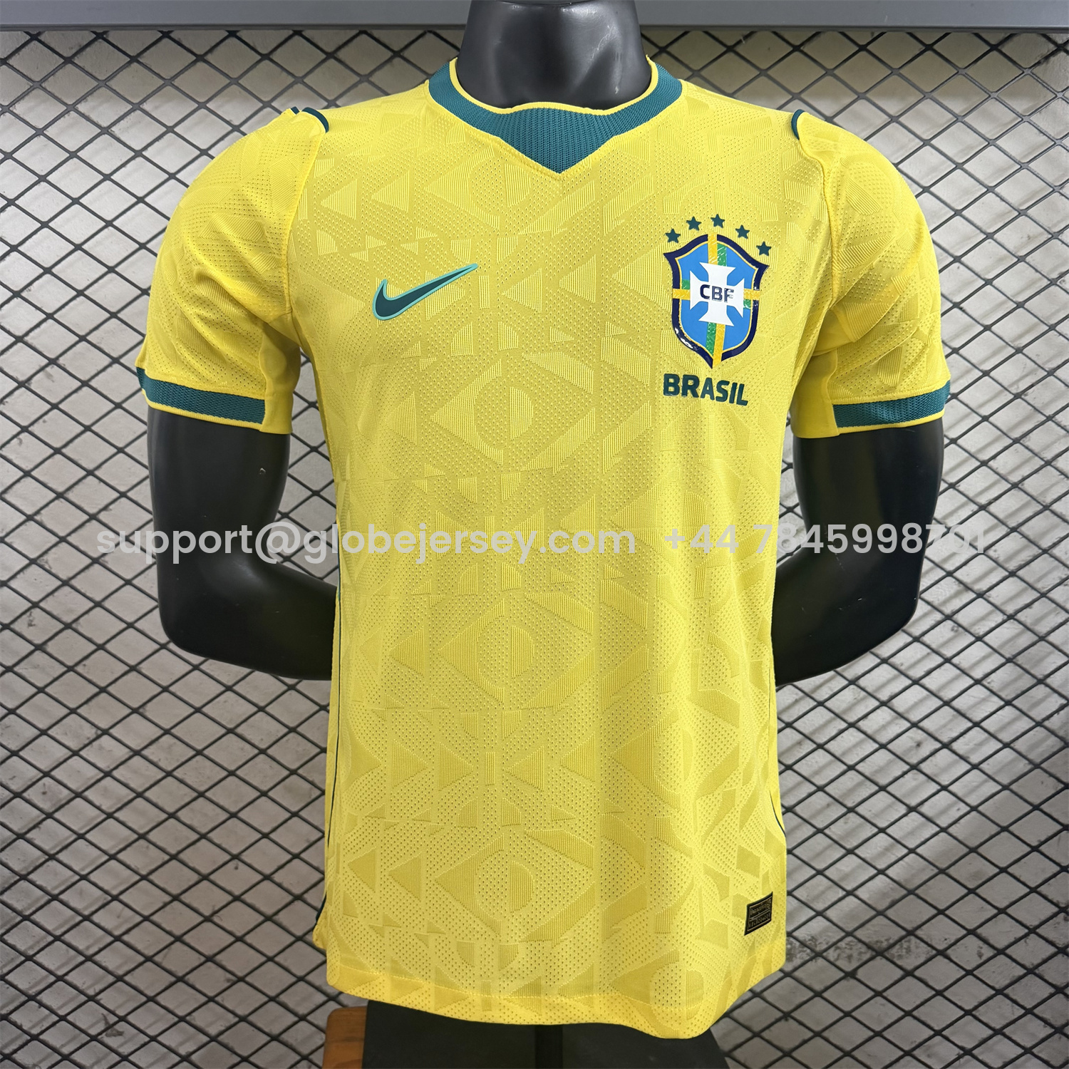 GlobeJersey-Brazil 2026 Home Jersey - Player Version