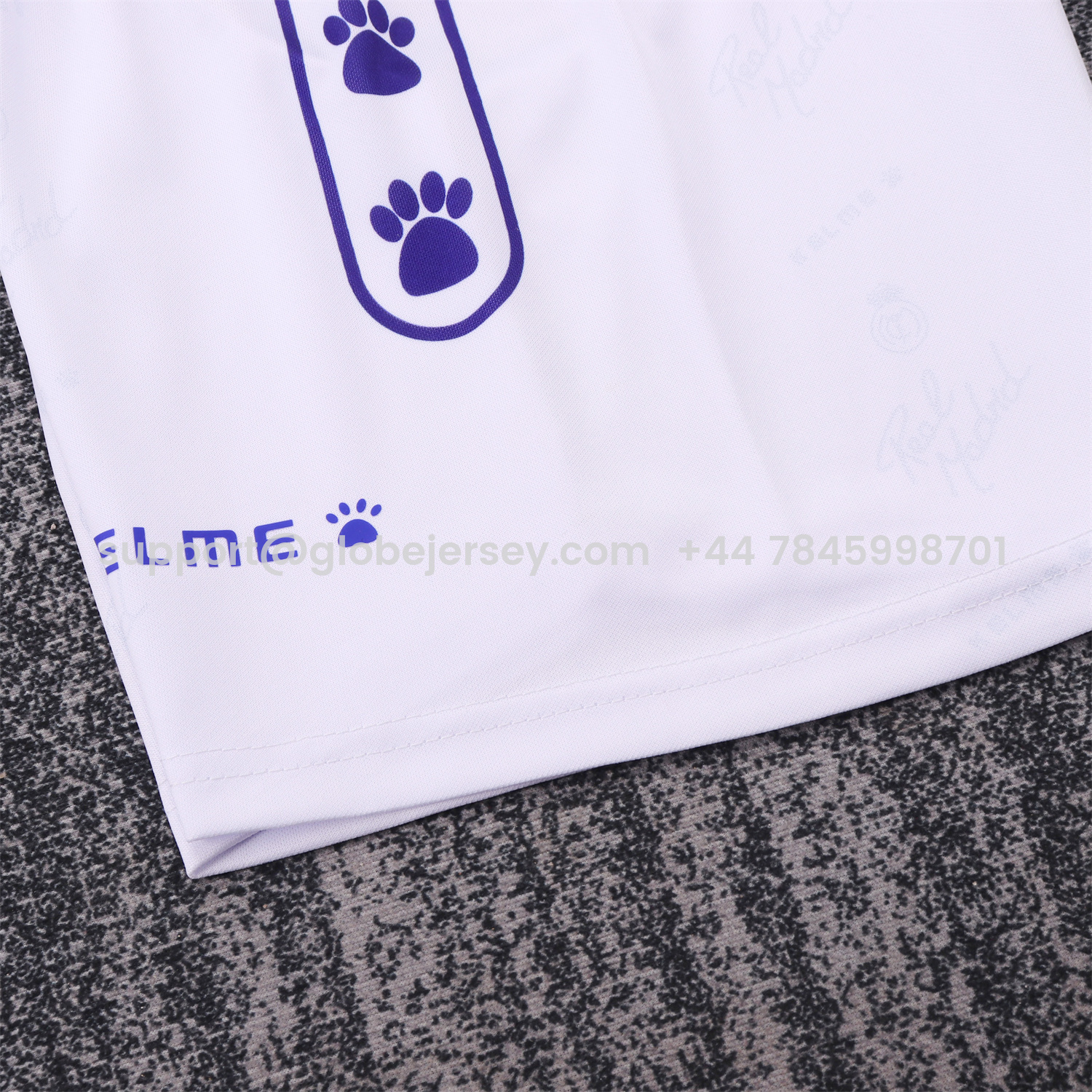 GlobeJersey-Retro Real Madrid 1994-96 Home Kids Kit