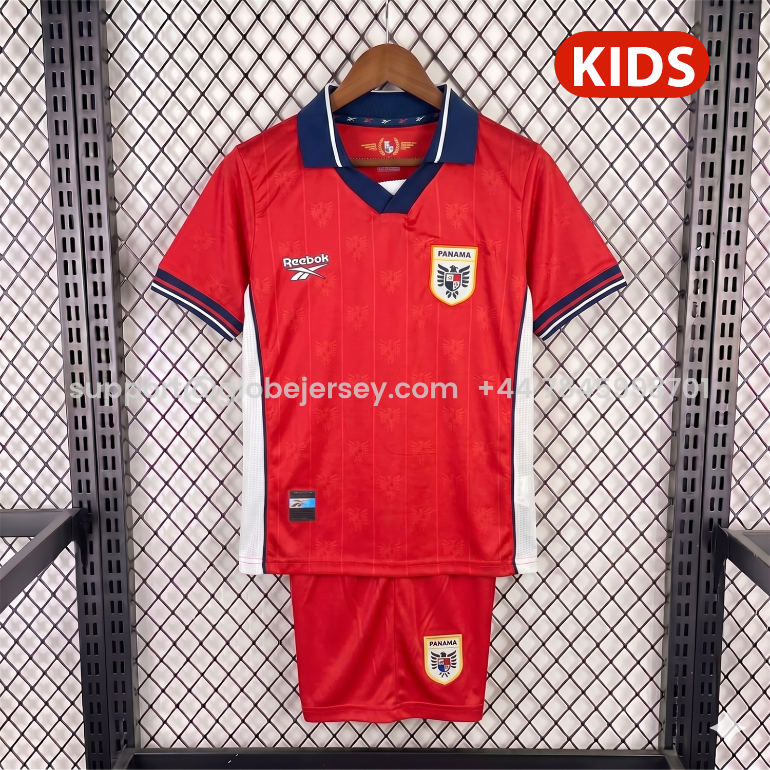 GlobeJersey-Panama 2026 Home Kids Kit