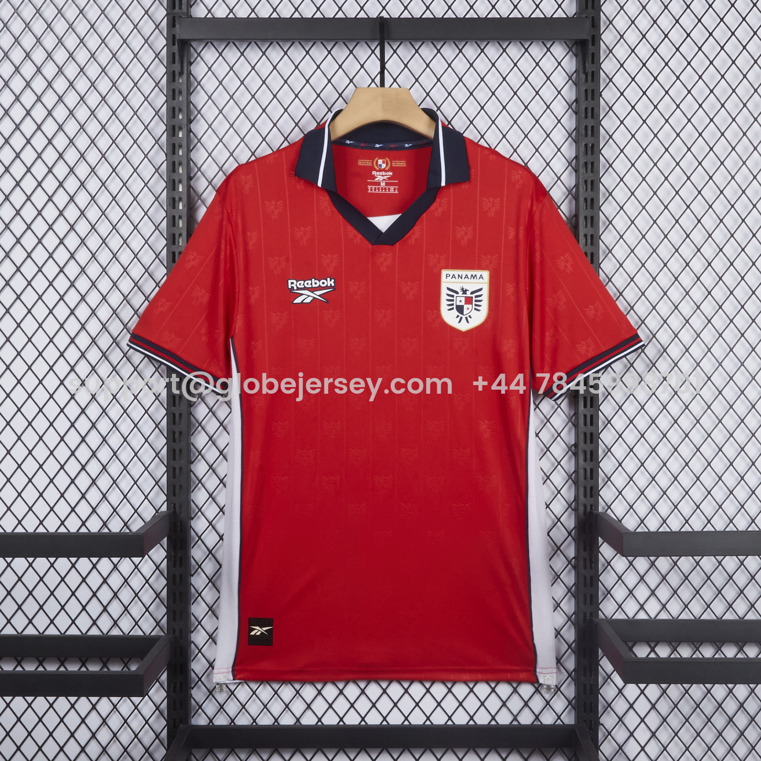 GlobeJersey-Panama 2026 Home Red Jersey - Fans Version