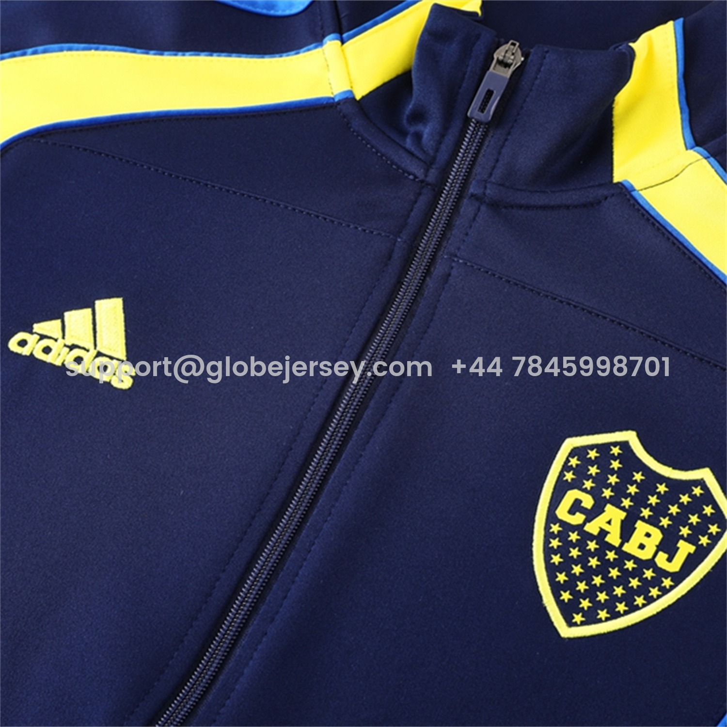 GlobeJersey-Boca Juniors 25-26 Jacket Training Tracksuit - Royal Blue Jackets & Pants
