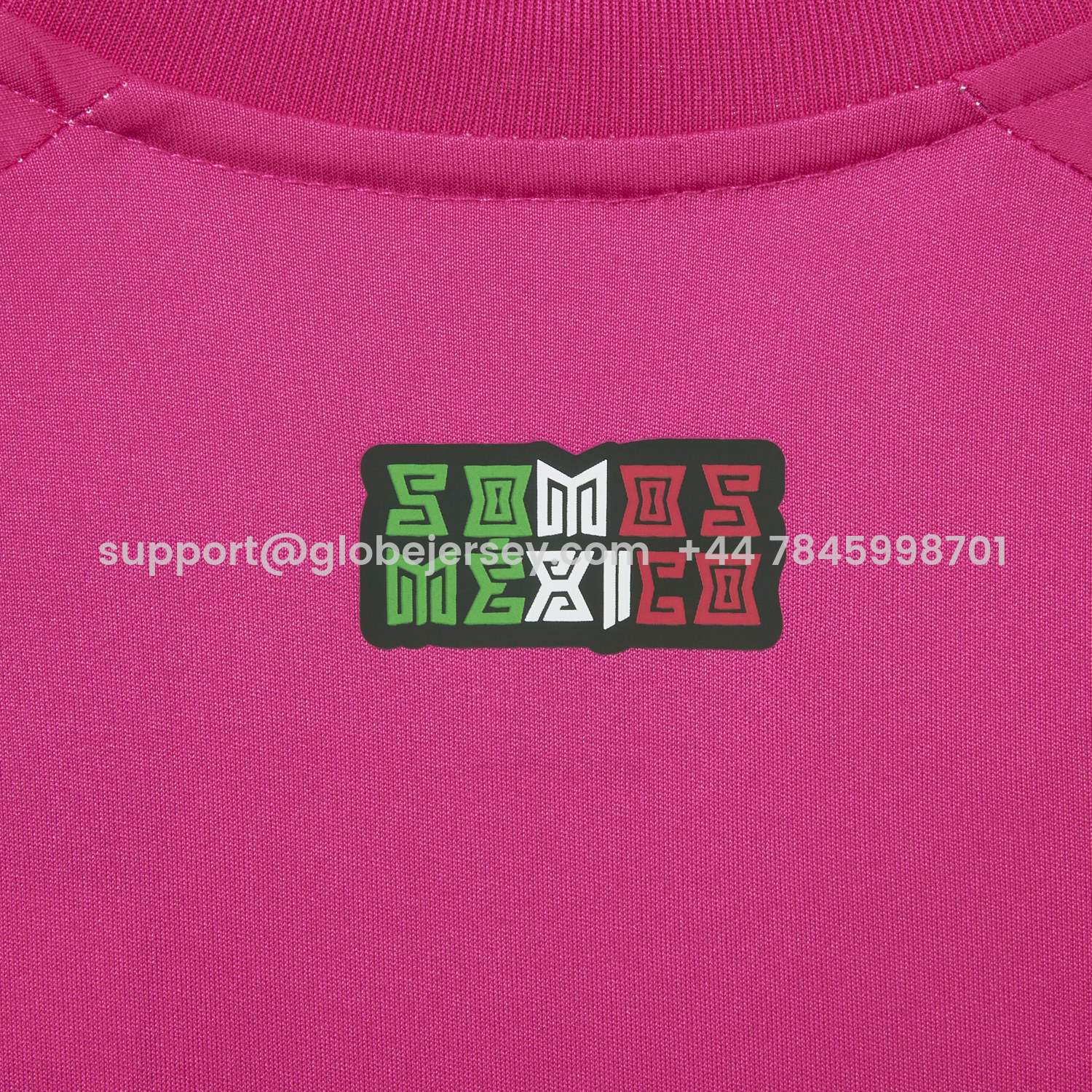 GlobeJersey-Mexico 2026 Pink Goalkeeper Long Sleeves Jersey - Fans Version