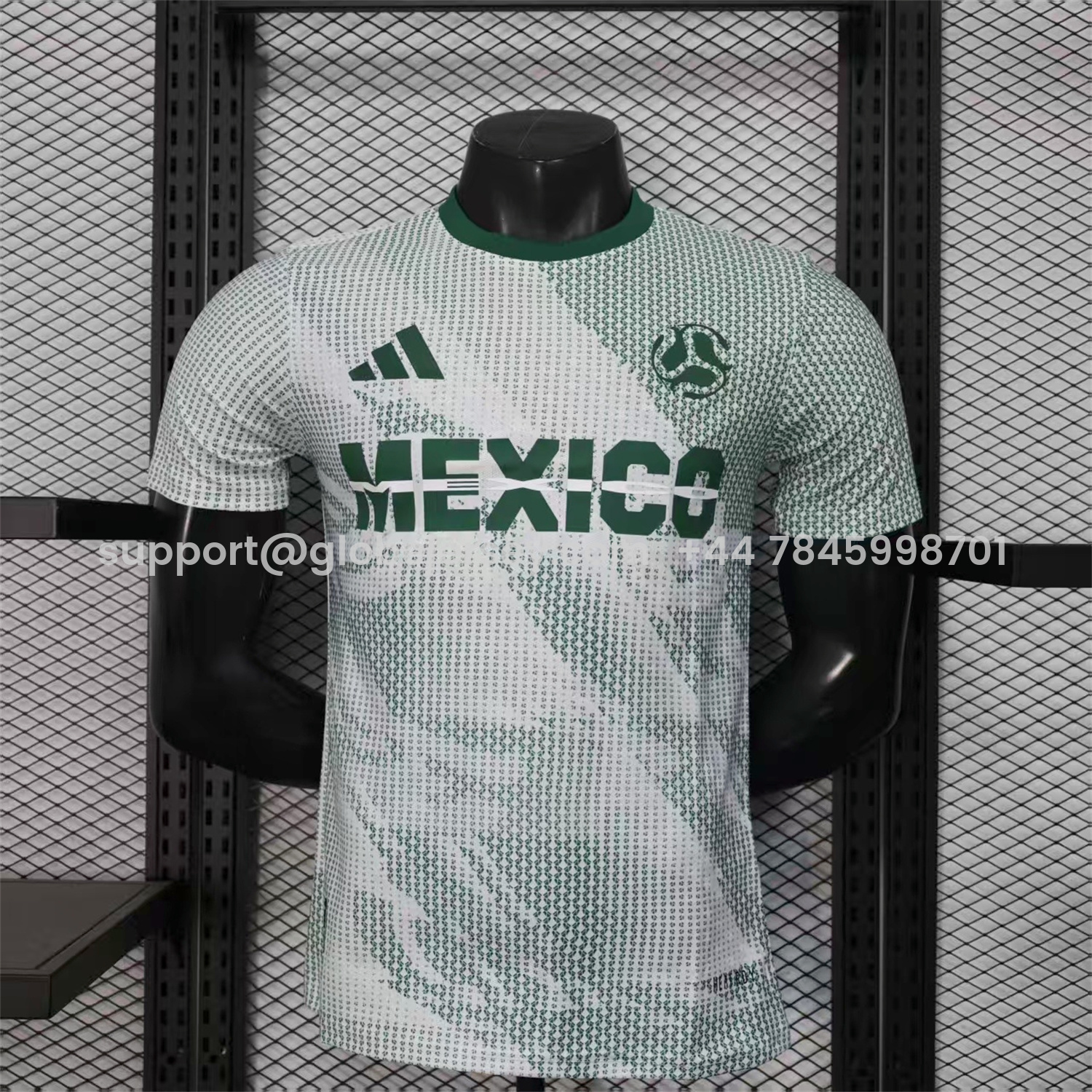 GlobeJersey-Mexico 25-26 World Cup Promotion Green Jersey - Player Version