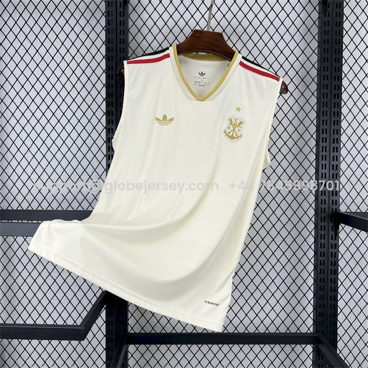 GlobeJersey-Flamengo 25-26 Third Unsponsored Training Vest - Fans Version