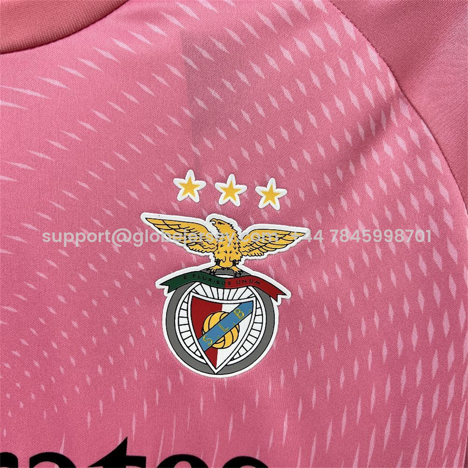 GlobeJersey-Benfica 25-26 Pink Goalkeeper Jersey - Fans Version