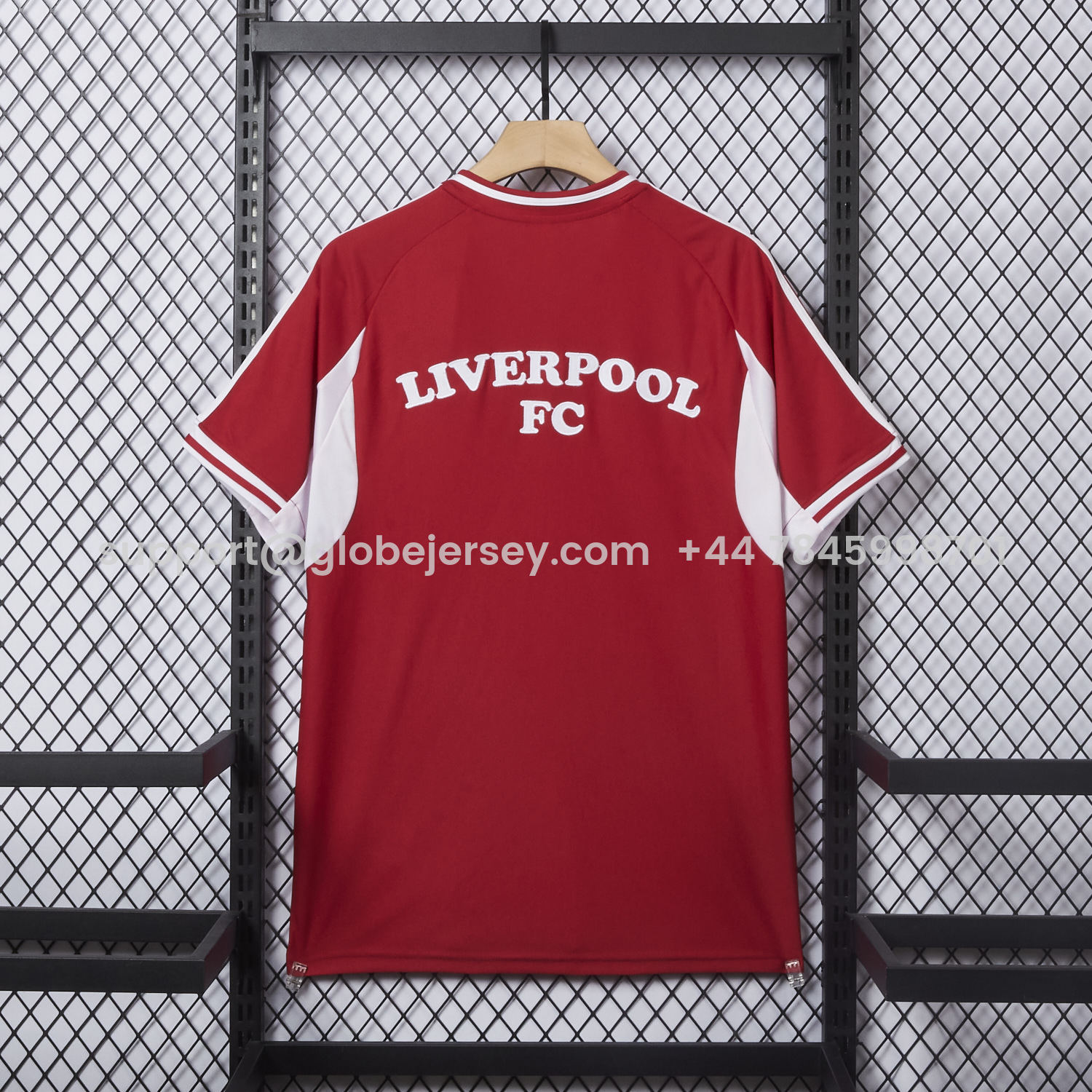GlobeJersey-Liver.pool 25-26 Red Baseball Jersey